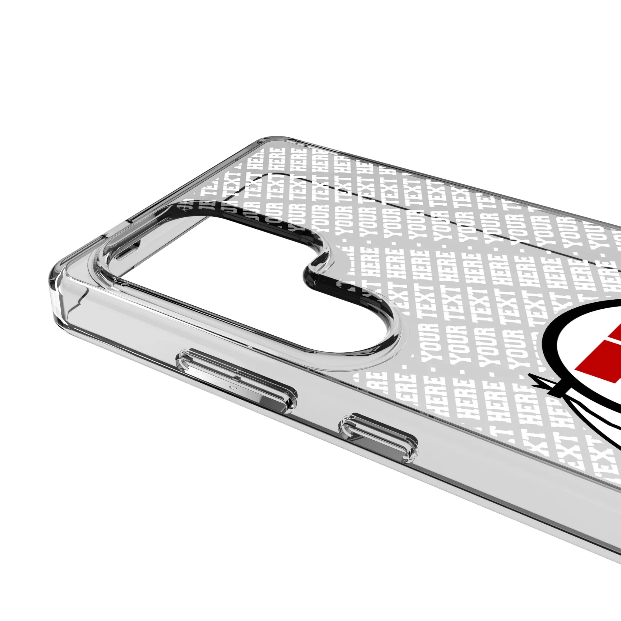University of Utah Utes Personalized EndZone Plus Galaxy Clear Phone Case for Samsung Galaxy - Detail#Device_Galaxy S25 Ultra