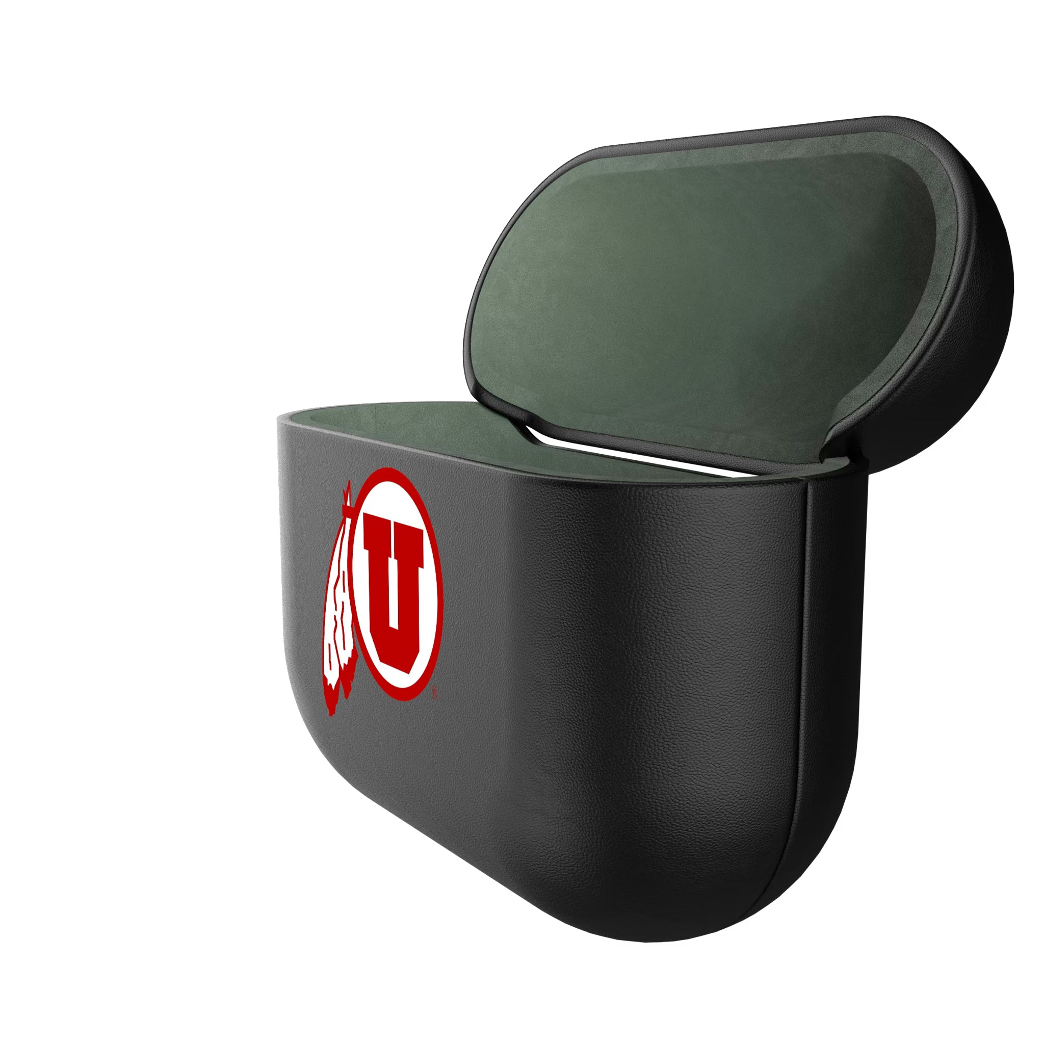 University of Utah Utes Personalized Insignia AirPods AirPod Case Cover - Isometric View#Device_AirPods 3rd Gen