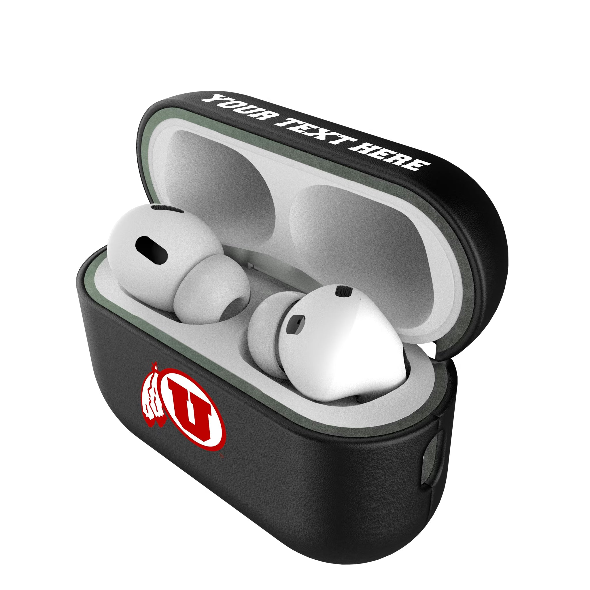 University of Utah Utes Personalized Insignia AirPods AirPod Case Cover#Device_AirPods Pro 2nd Gen