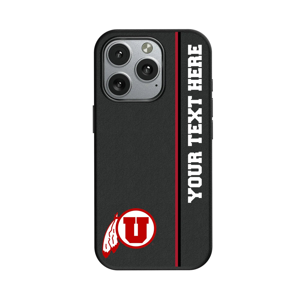 University of Utah Utes Personalized Sidebard iPhone MagSafe Compatible Phone Case for Apple iPhone#Device_iPhone 16 Pro