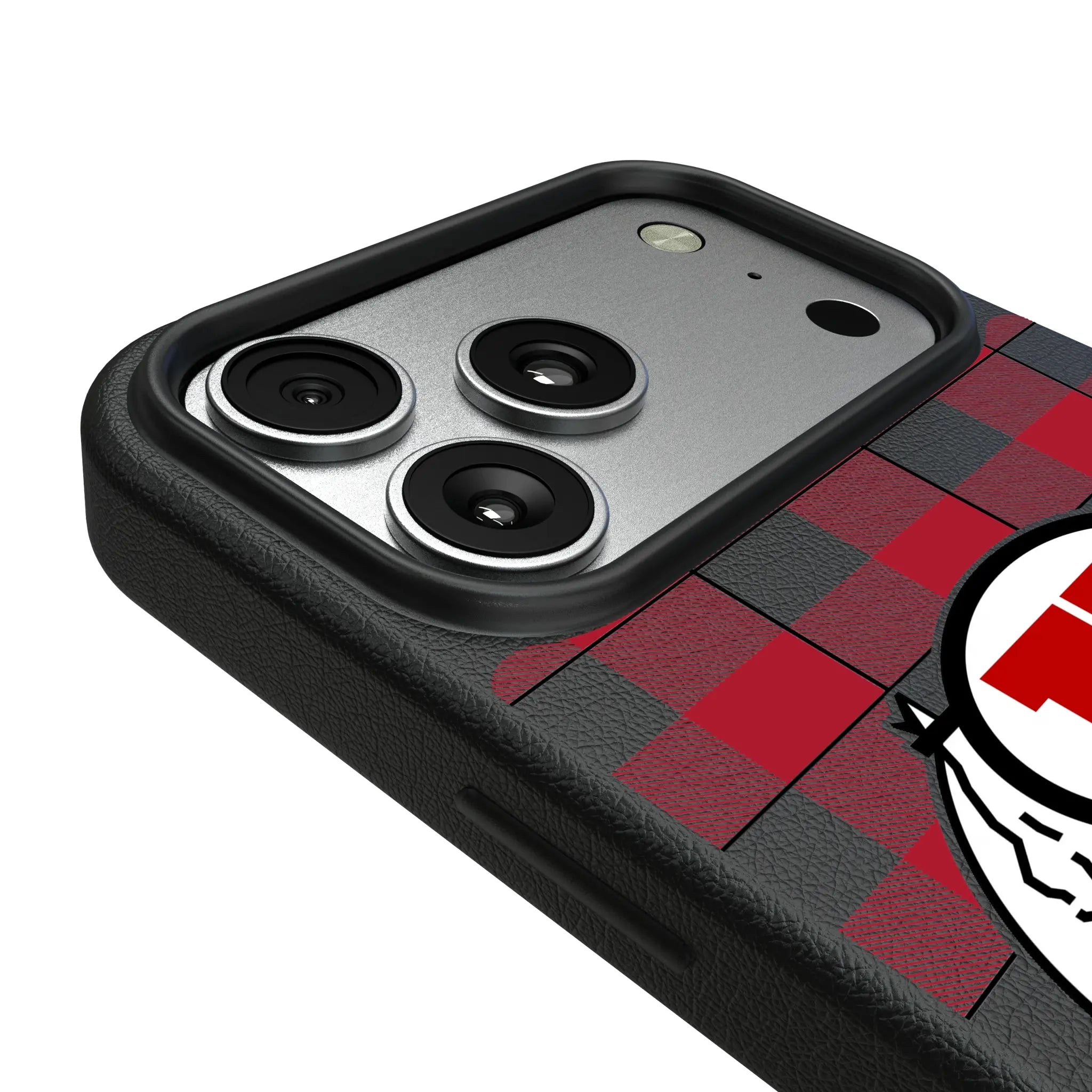 University of Utah Utes Plaid iPhone MagSafe Compatible Phone Case for Apple iPhone - Detail#Device_iPhone 17 Pro Max