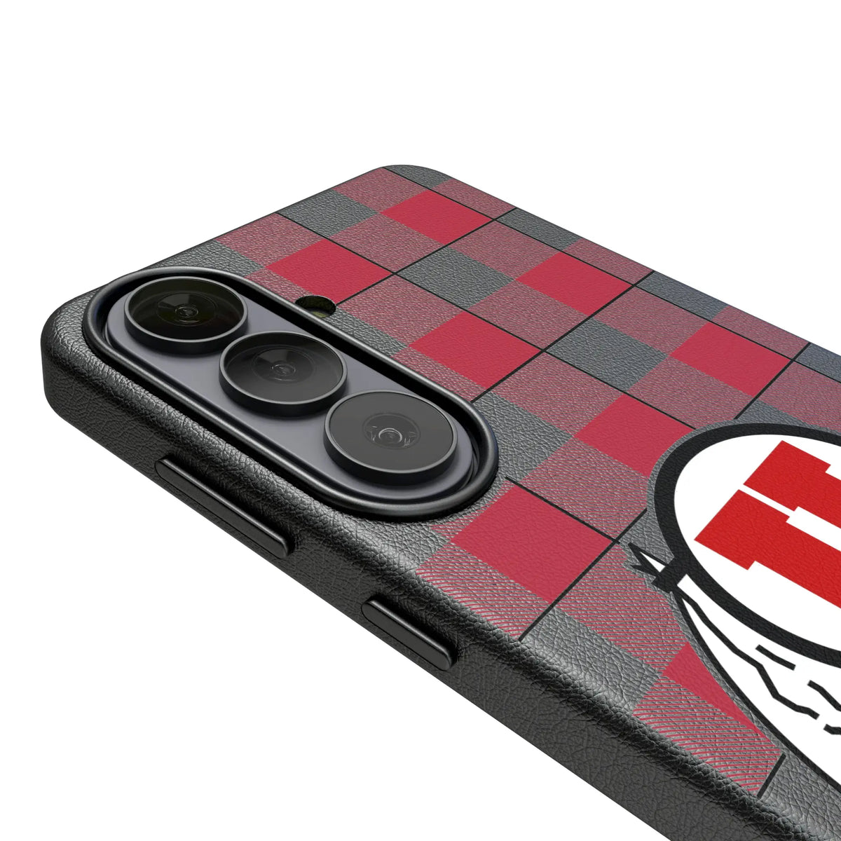 University of Utah Utes Plaid Galaxy MagSafe Compatible Phone Case for Samsung Galaxy - Detail#Device_Galaxy S26 Plus