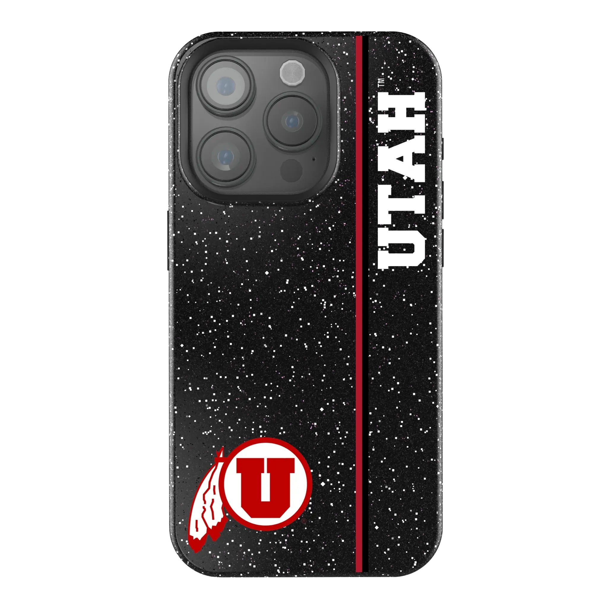 University of Utah Utes Sidebar iPhone Bling Phone Case for Apple iPhone
