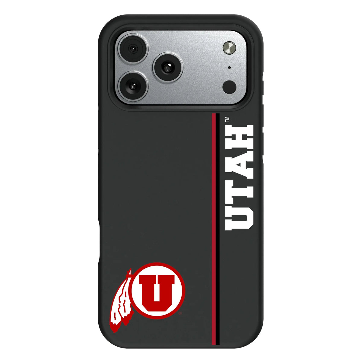 University of Utah Utes Sidebar iPhone Bump Phone Case for Apple iPhone#Device_iPhone 17 Pro Max