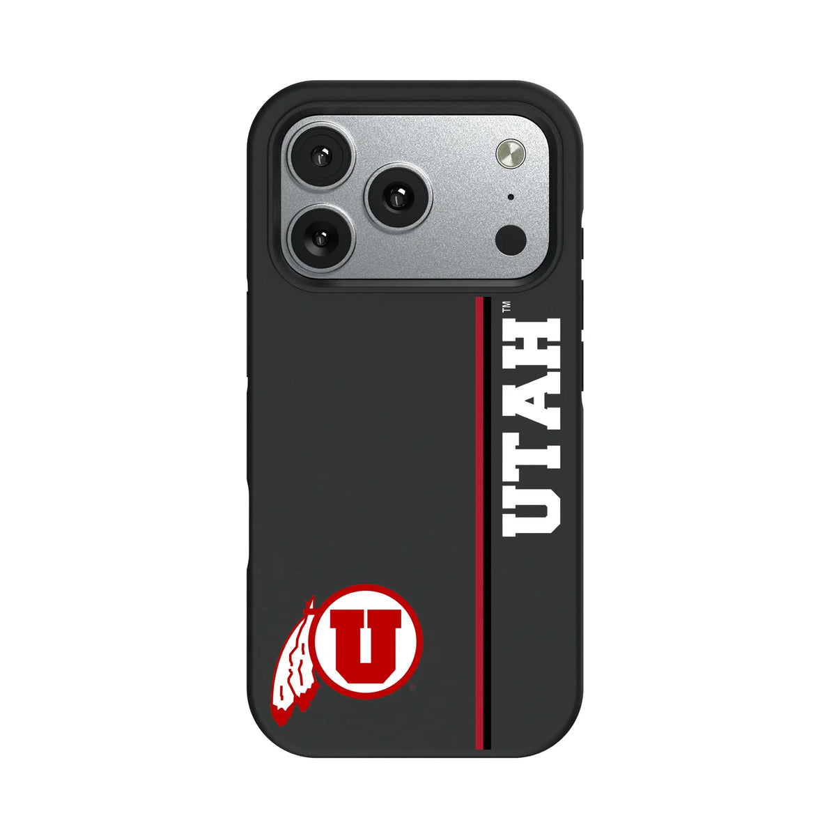University of Utah Utes Sidebar iPhone Bump Phone Case for Apple iPhone#Device_iPhone 17 Pro