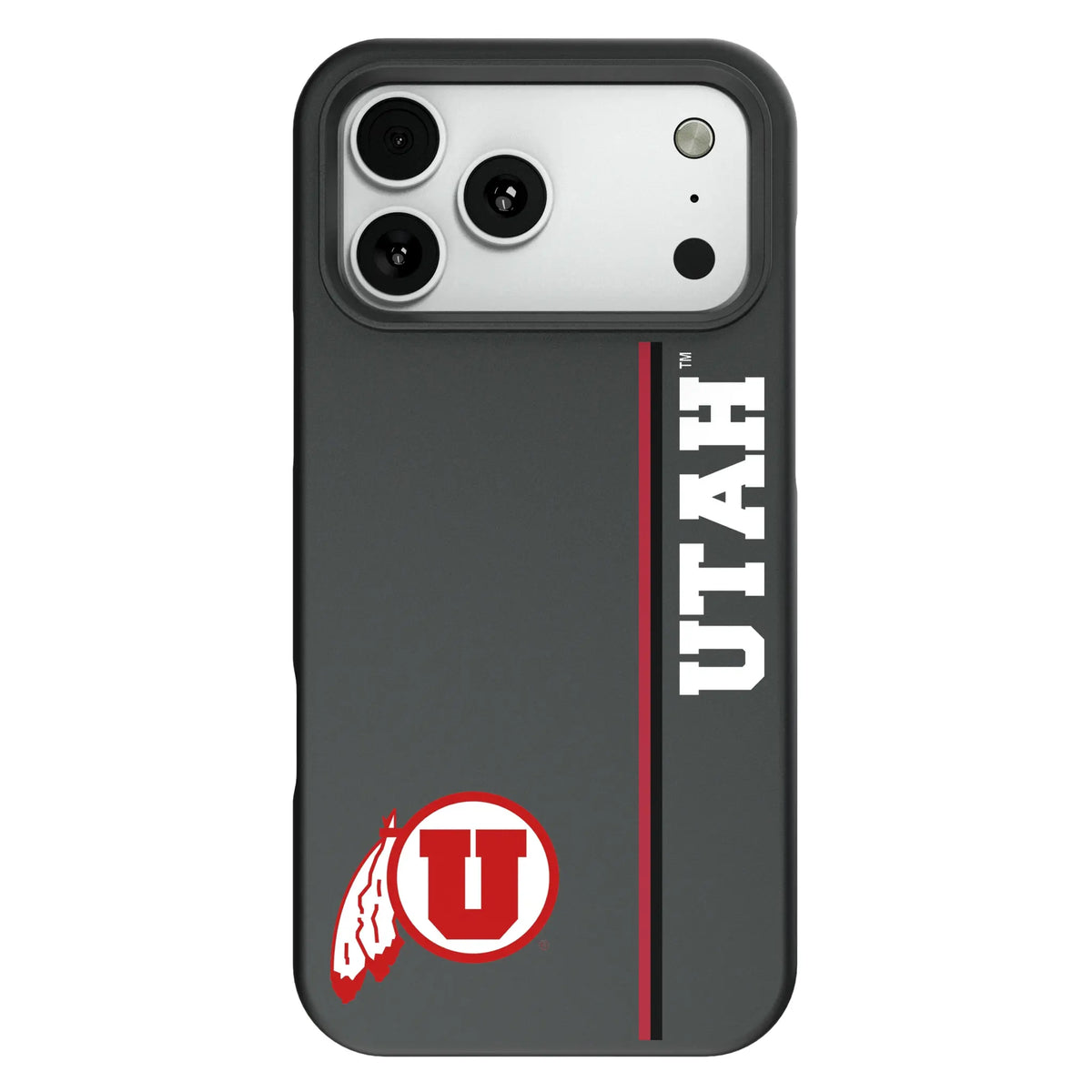 University of Utah Utes Sidebar Bump Phone Case for Apple iPhone