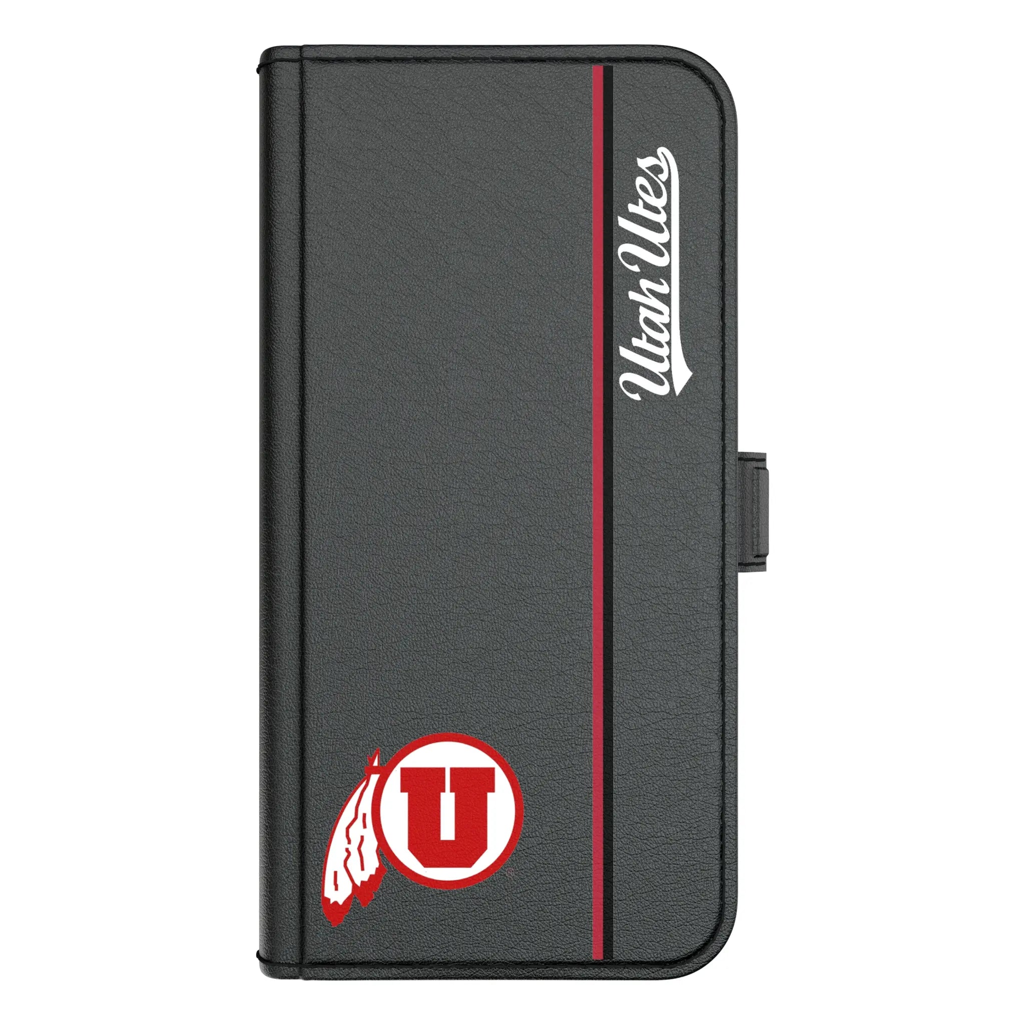 University of Utah Utes Sidebar iPhone Folio Phone Case for Apple iPhone#Device_iPhone 17 Pro Max