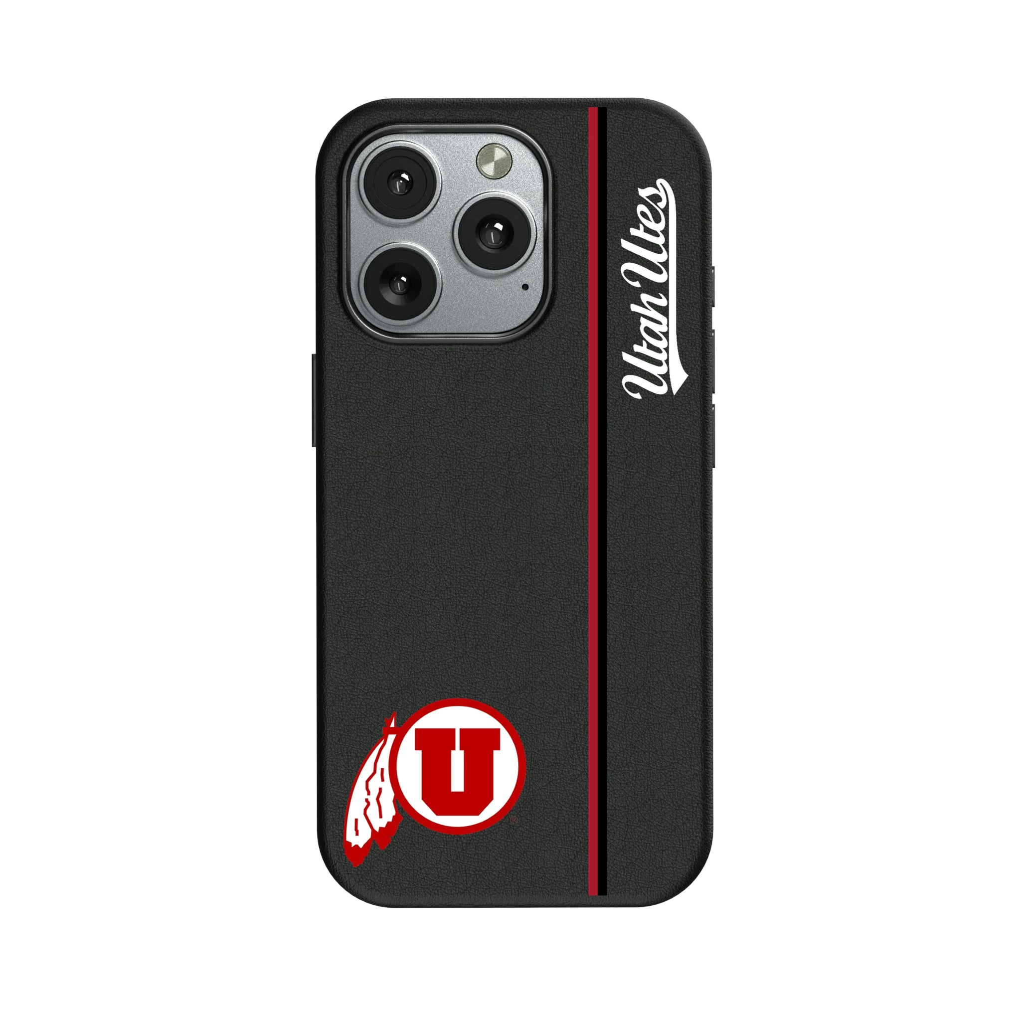 University of Utah Utes Sidebar iPhone MagSafe Compatible Phone Case for Apple iPhone