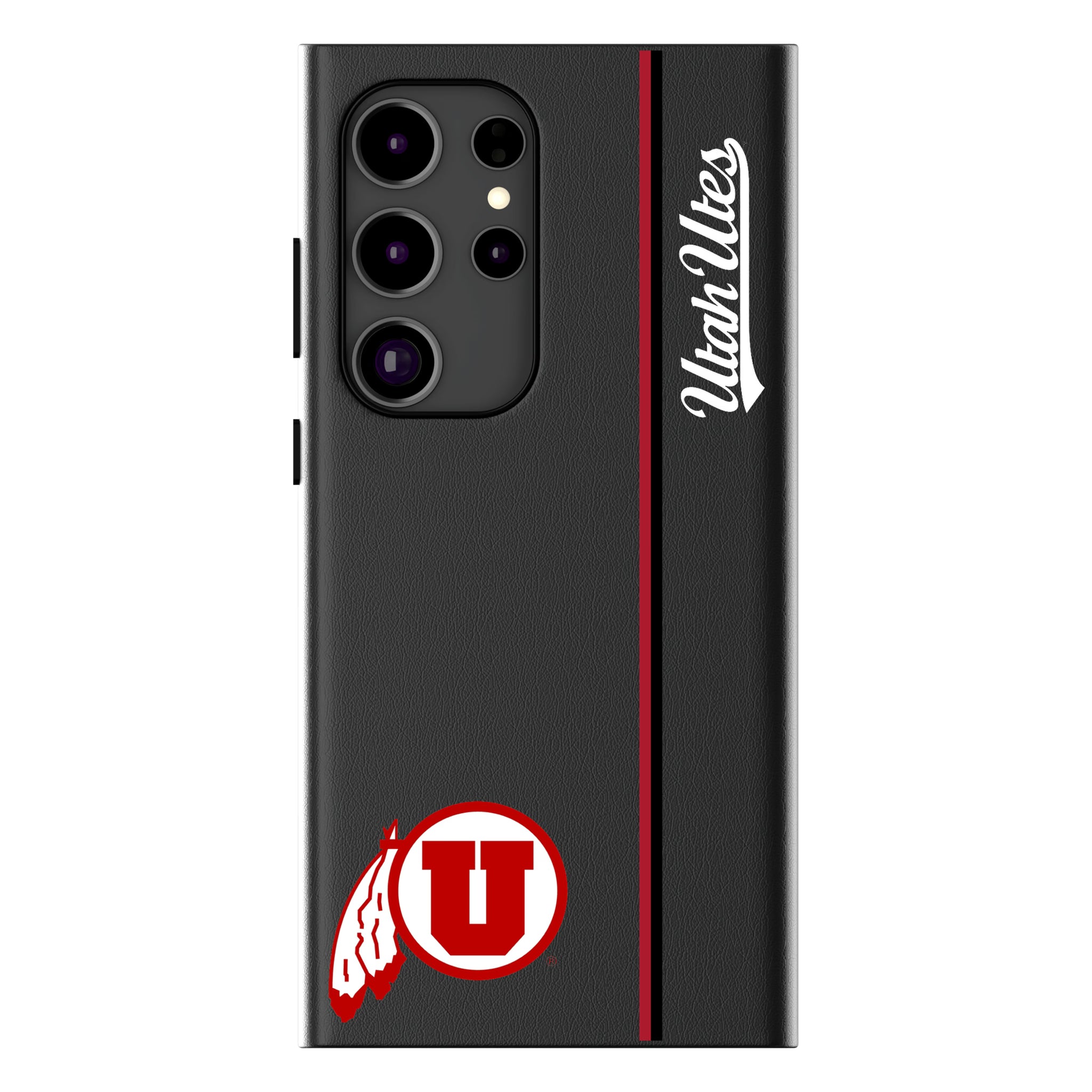 University of Utah Utes Sidebar Galaxy MagSafe Compatible Phone Case for Samsung Galaxy
