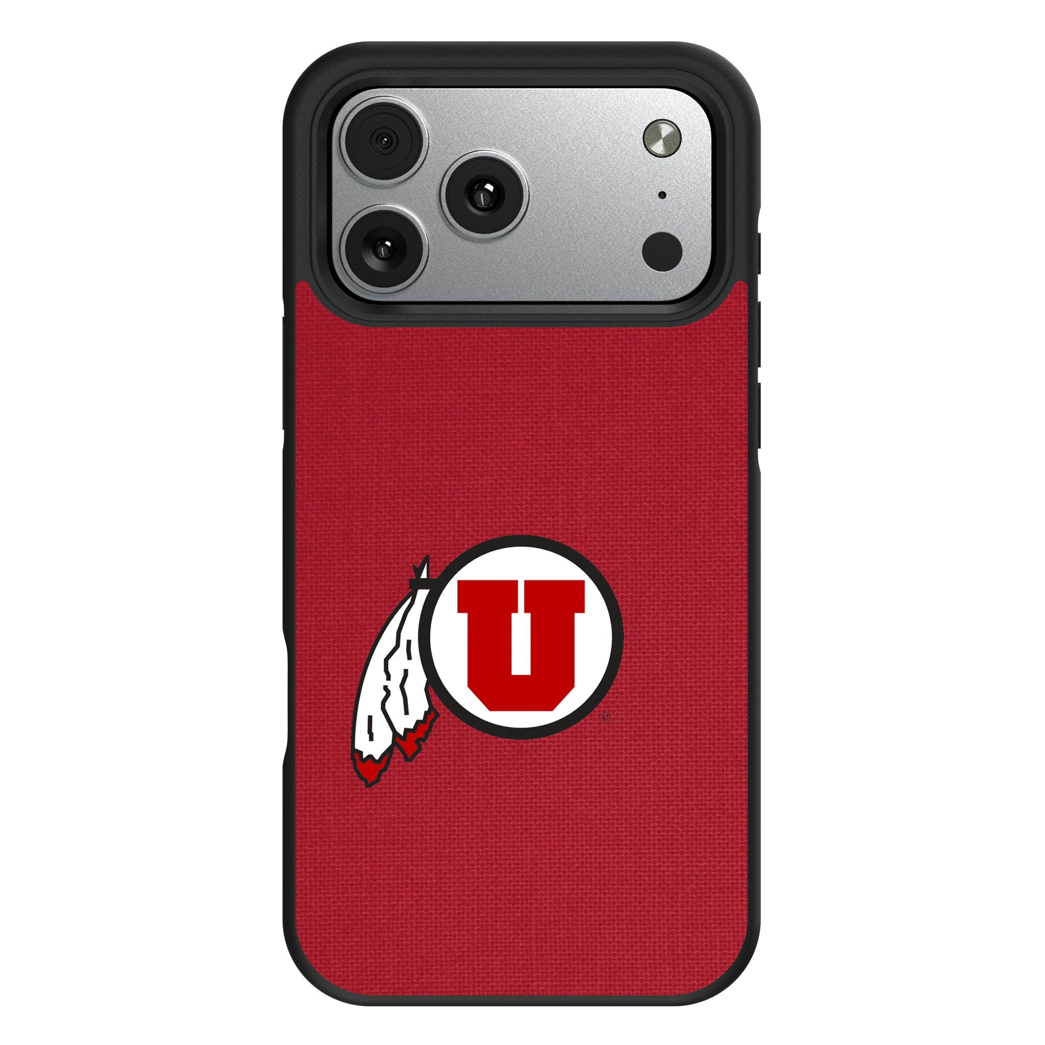 University of Utah Utes Solid iPhone Bump Phone Case for Apple iPhone#Device_iPhone 17 Pro Max