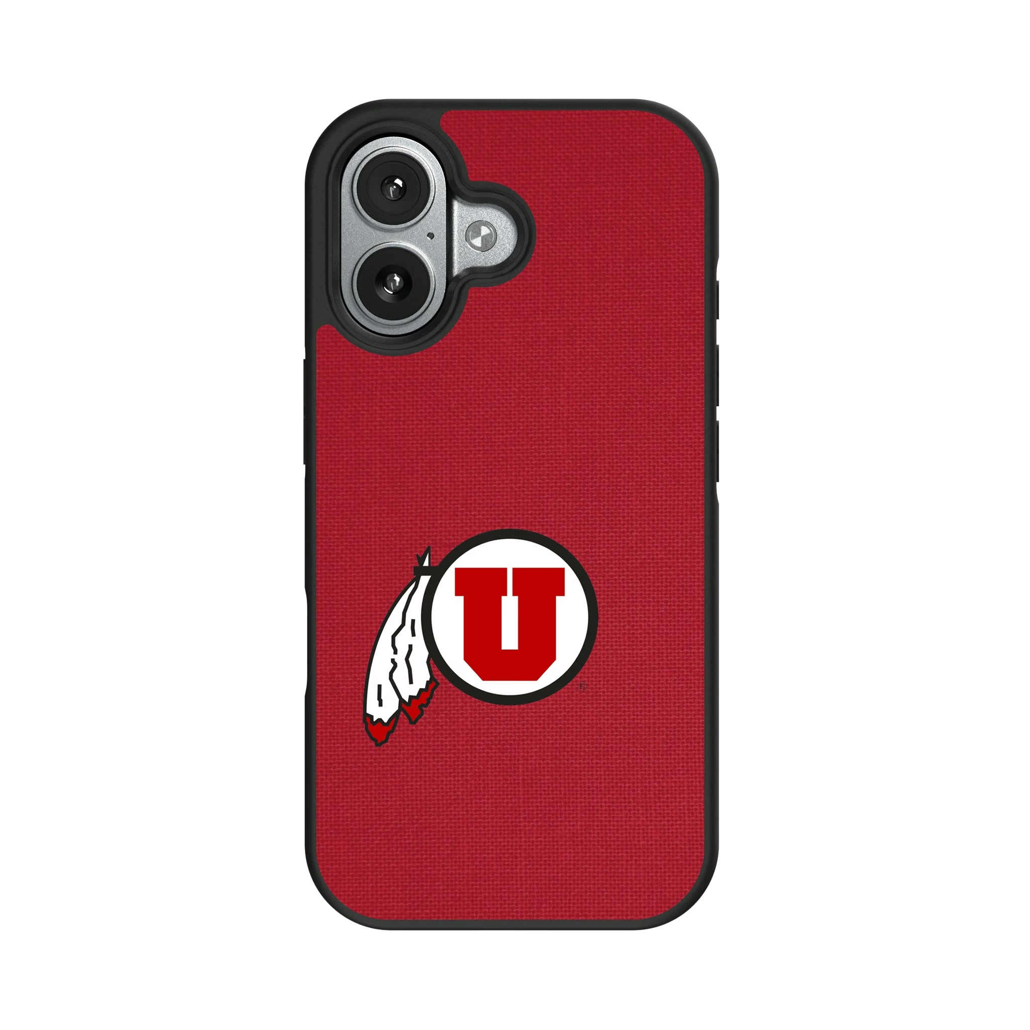 University of Utah Utes Solid iPhone Bump Phone Case for Apple iPhone#Device_iPhone 17