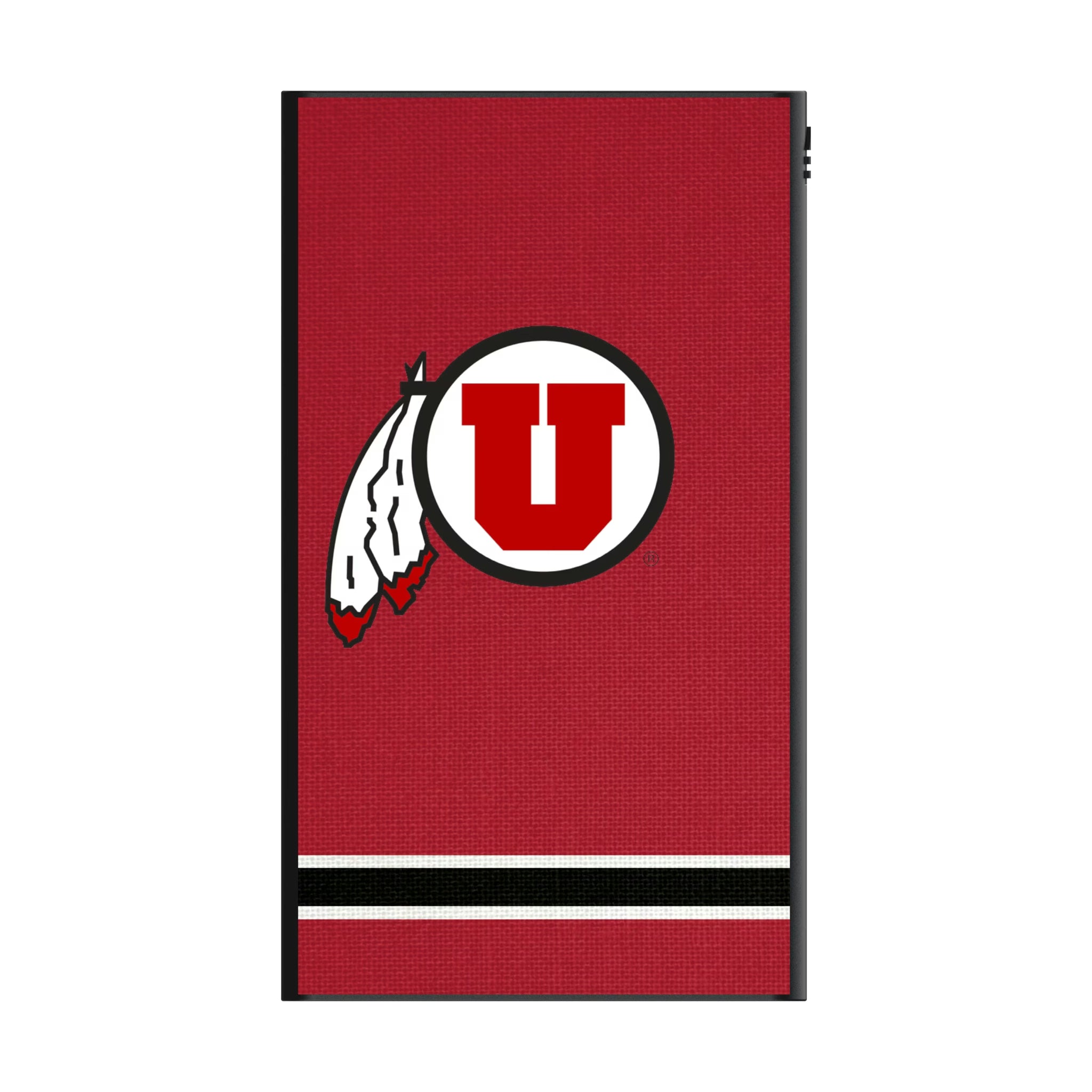 University of Utah Utes Stripe 5000mAh Flat Powerbank