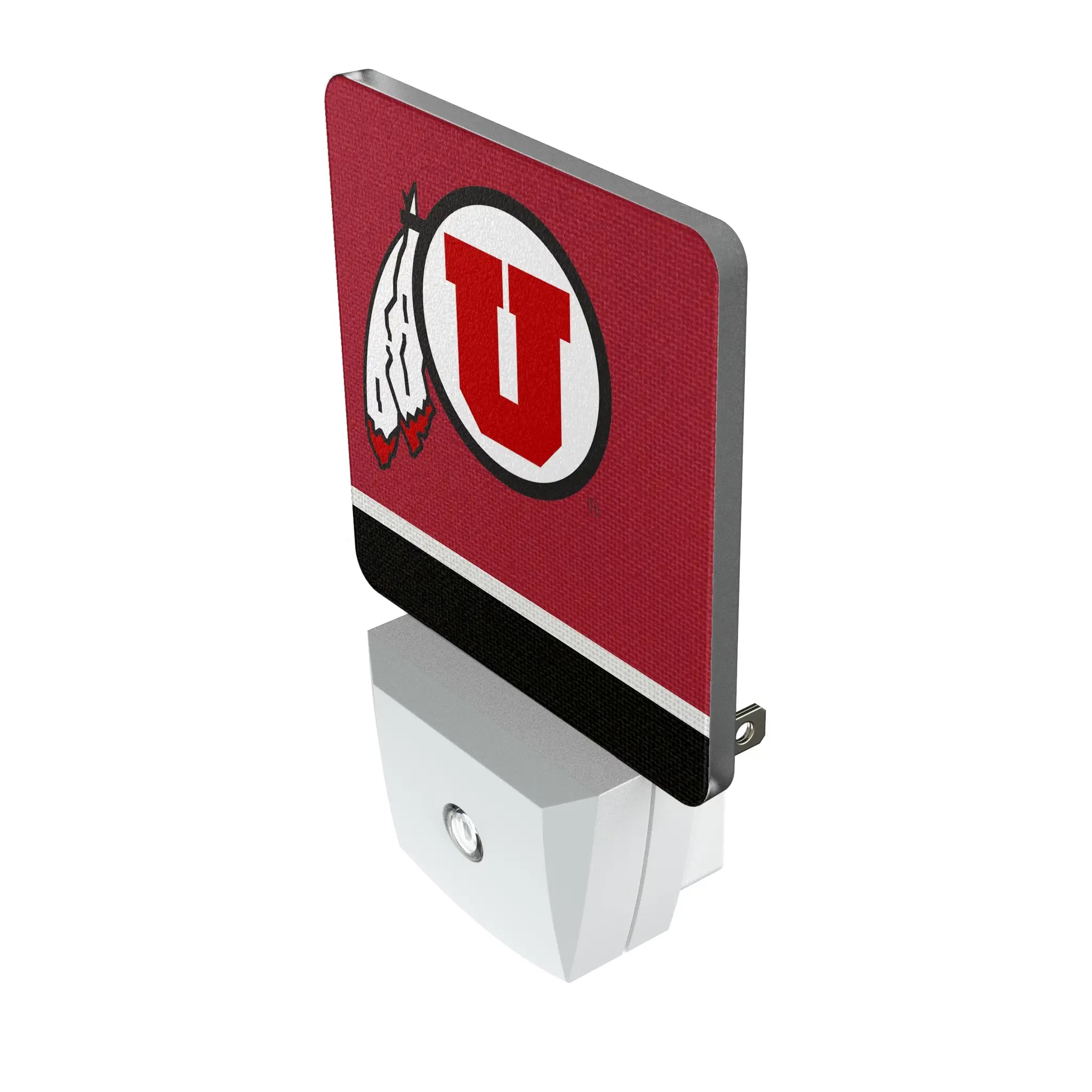 University of Utah Utes Stripe Night Light 2-Pack - Isometric View
