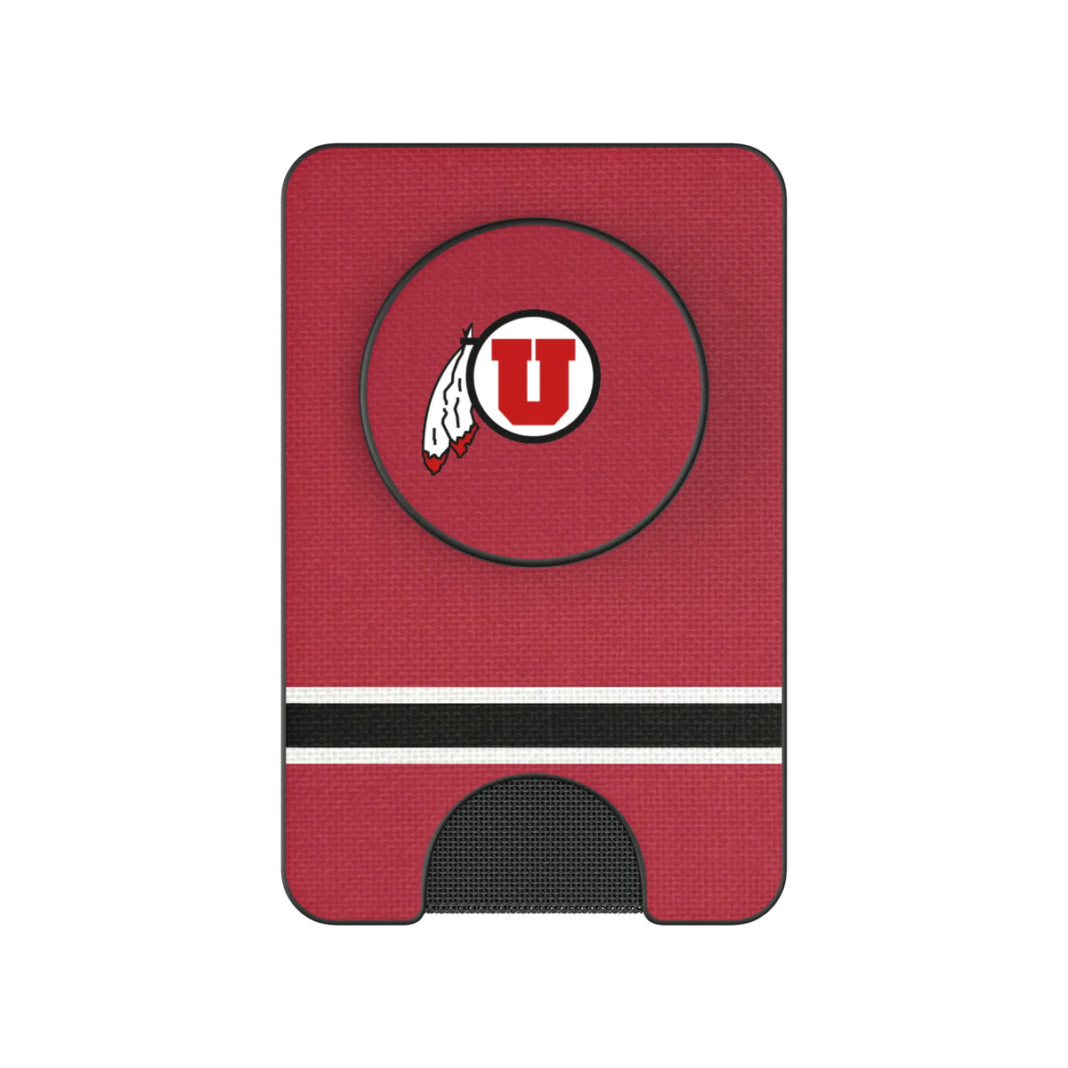 University of Utah Utes Stripe Popsockets Wallet Magnetic