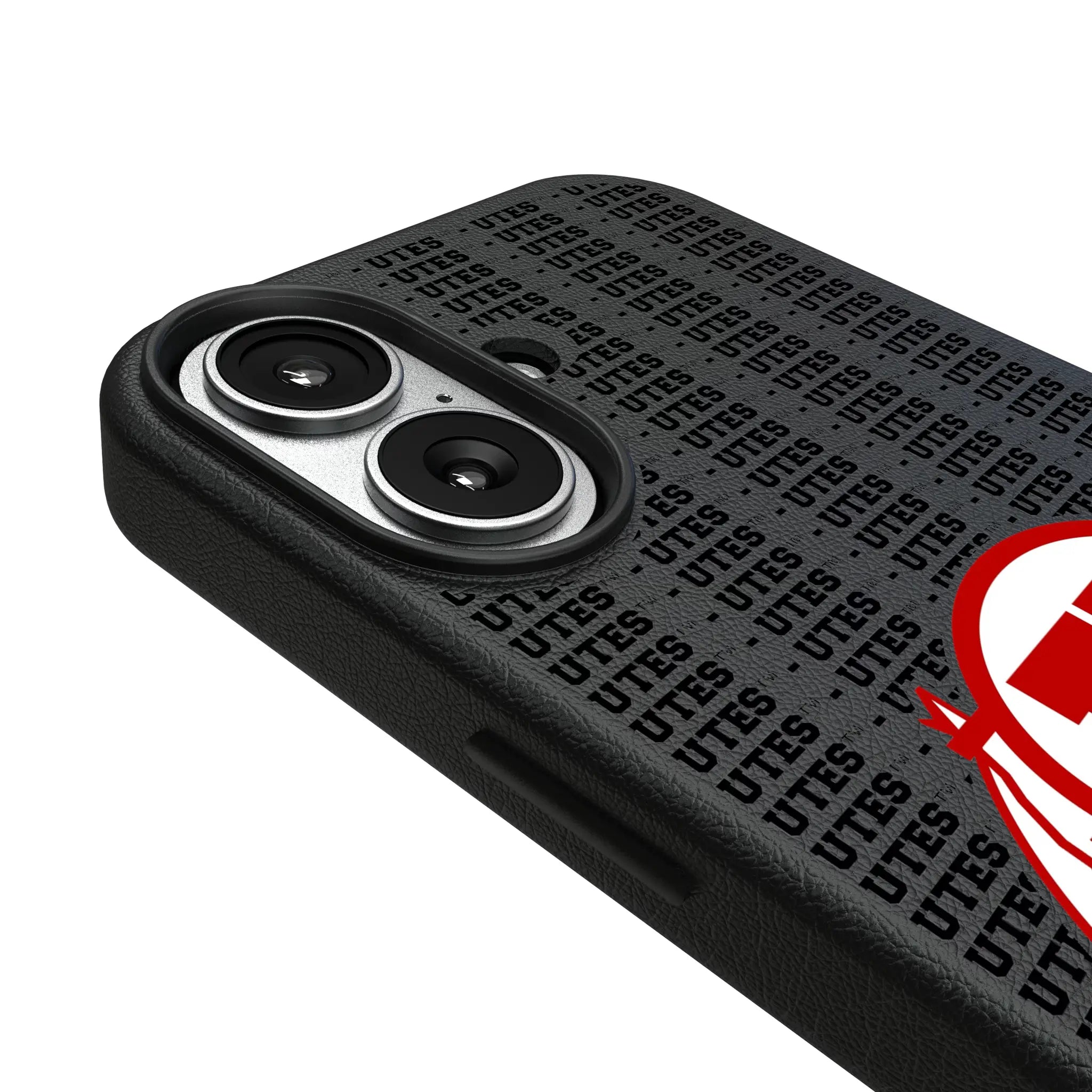 University of Utah Utes Text Backdrop iPhone MagSafe Compatible Phone Case for Apple iPhone - Detail#Device_iPhone 17