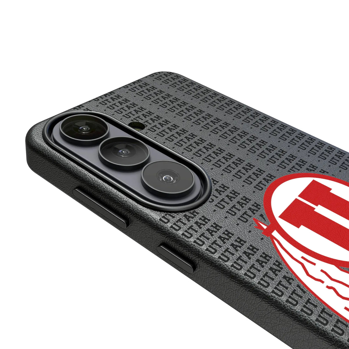 University of Utah Utes Text Backdrop Galaxy MagSafe Compatible Phone Case for Samsung Galaxy - Detail#Device_Galaxy S26
