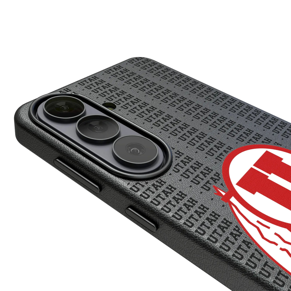 University of Utah Utes Text Backdrop Galaxy MagSafe Compatible Phone Case for Samsung Galaxy - Detail#Device_Galaxy S26 Plus
