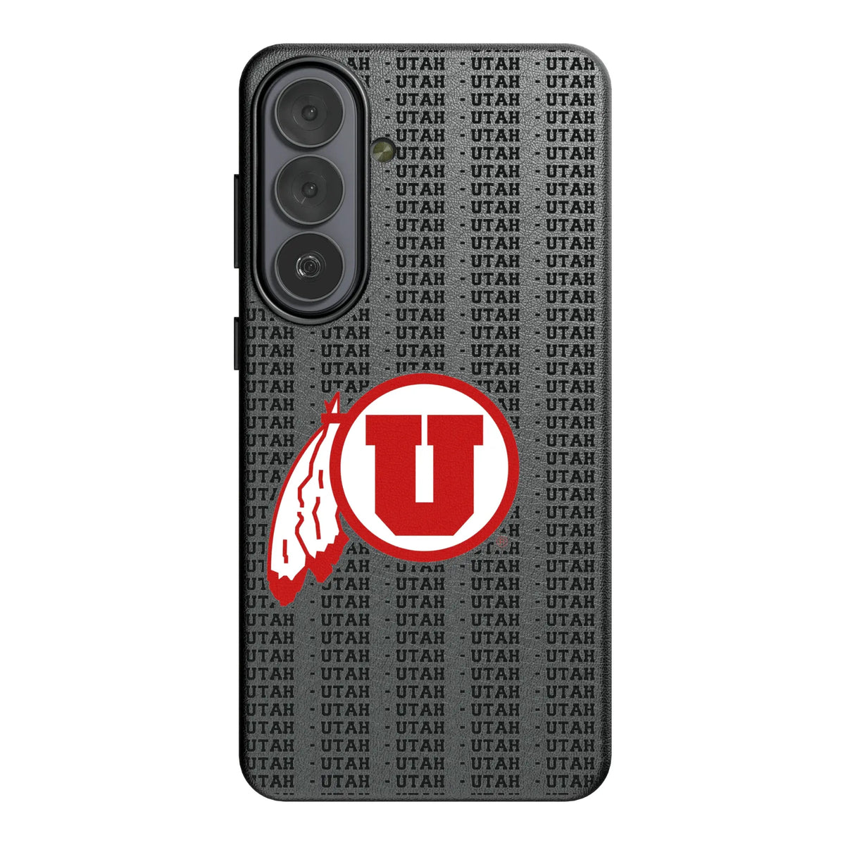 University of Utah Utes Text Backdrop Galaxy MagSafe Compatible Phone Case for Samsung Galaxy#Device_Galaxy S26 Plus