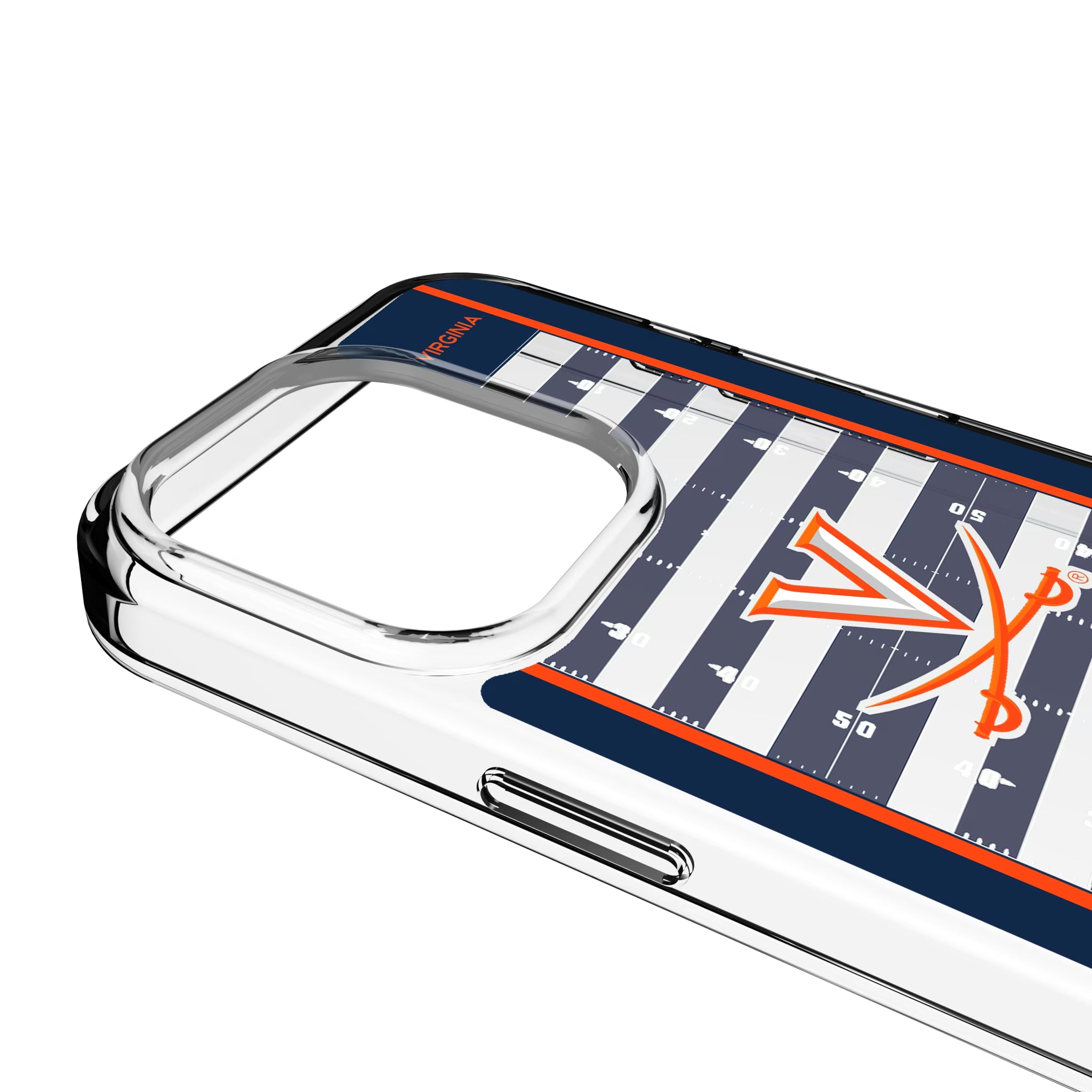 University of Virginia Cavaliers Field iPhone Clear Phone Case for Apple iPhone - Detail