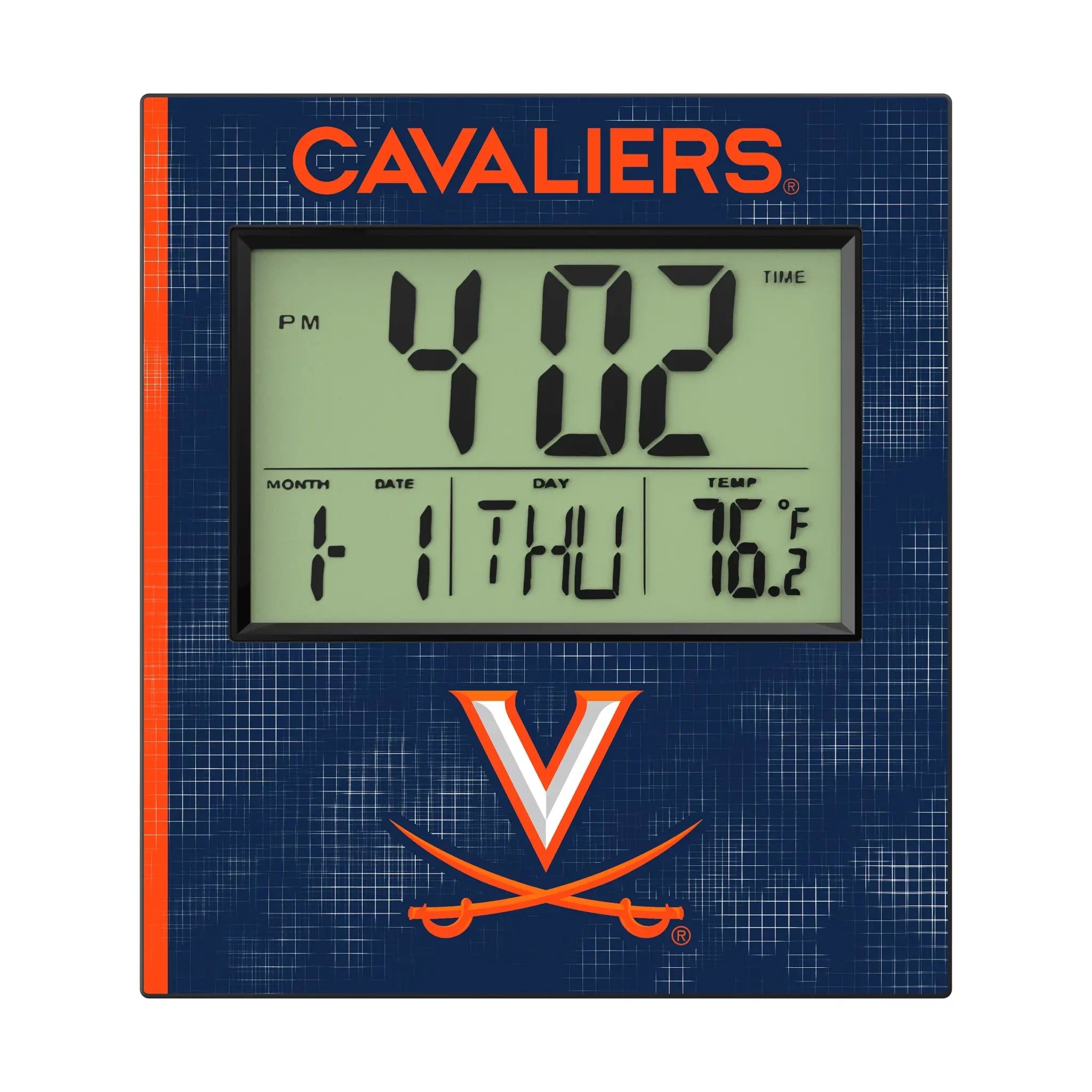 University of Virginia Cavaliers Hatch Wall Clock