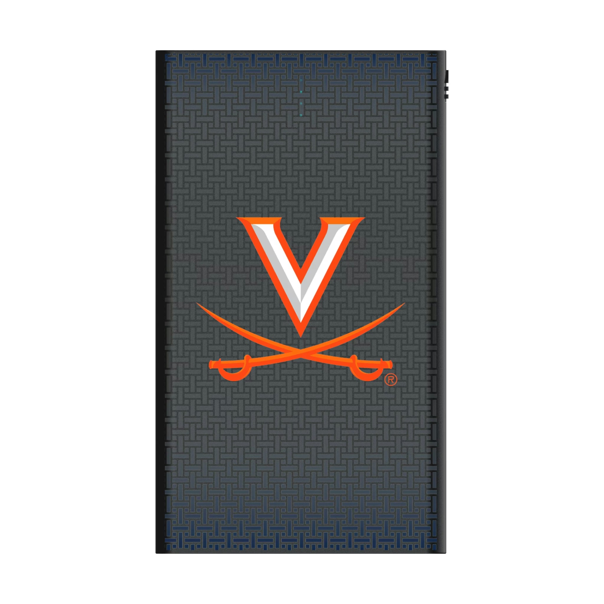 University of Virginia Cavaliers Linen 5000mAh Flat Powerbank