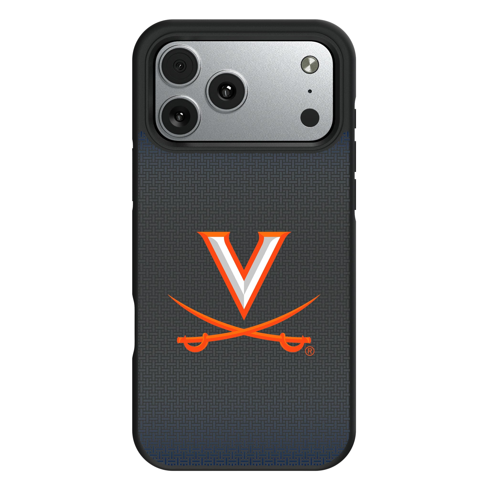 University of Virginia Cavaliers Linen iPhone Bump Phone Case for Apple iPhone#Device_iPhone 17 Pro Max