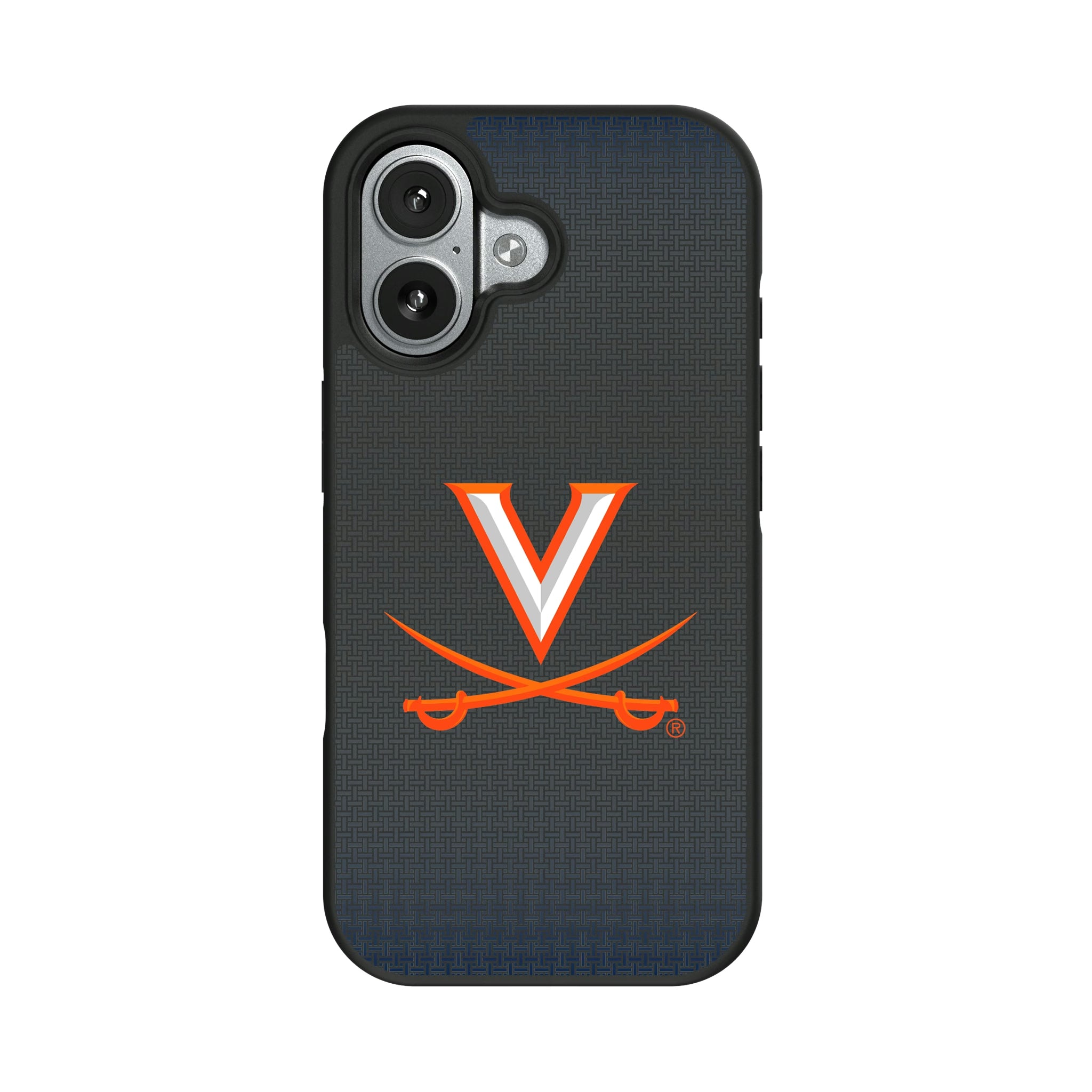 University of Virginia Cavaliers Linen iPhone Bump Phone Case for Apple iPhone#Device_iPhone 17