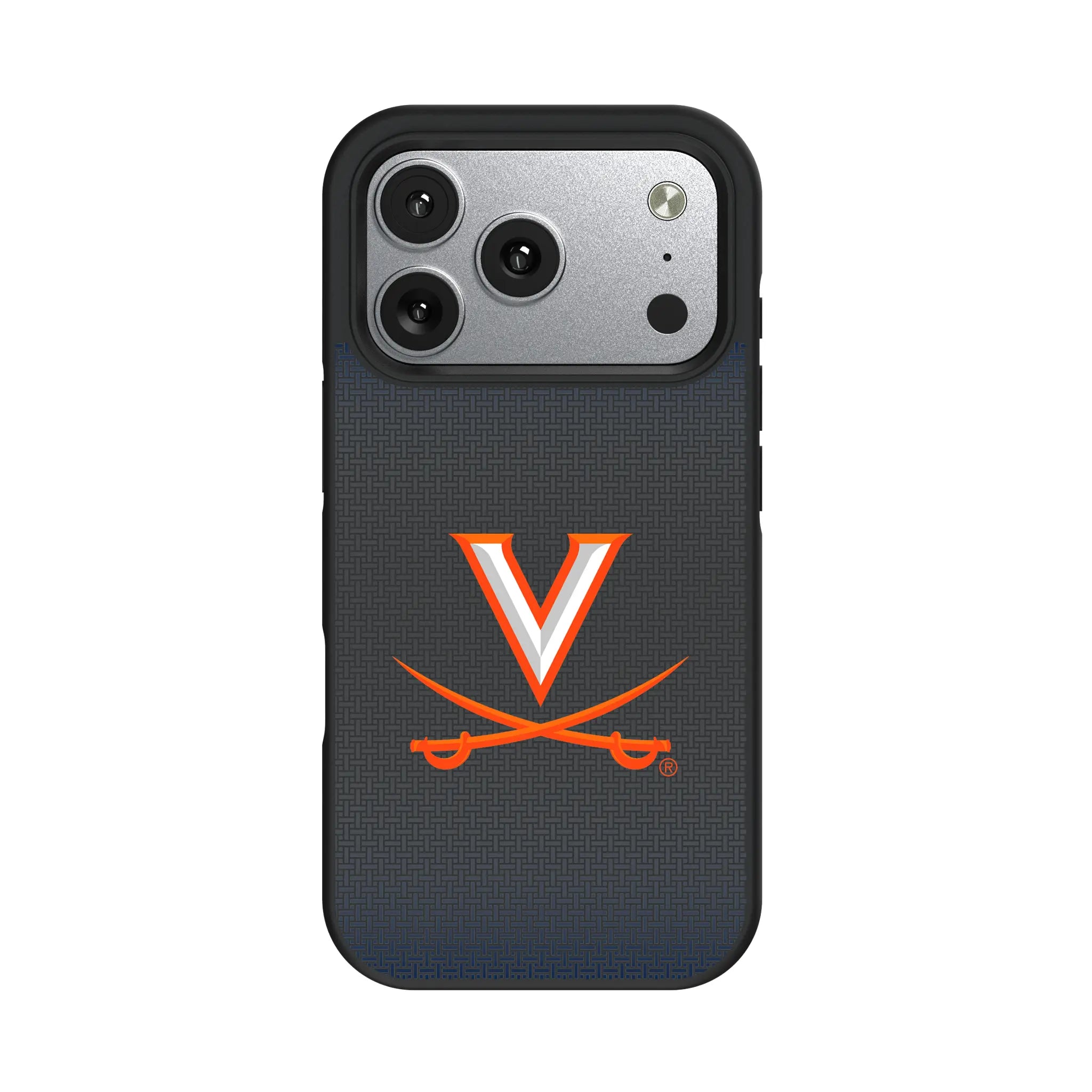 University of Virginia Cavaliers Linen iPhone Bump Phone Case for Apple iPhone#Device_iPhone 17 Pro