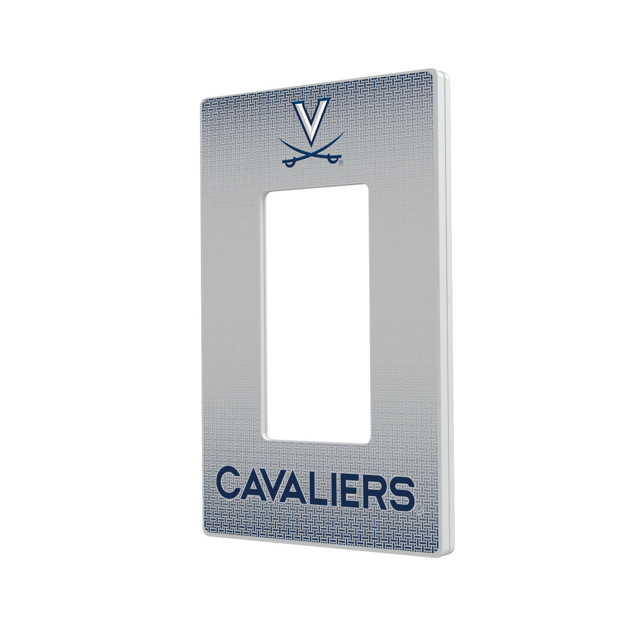 University of Virginia Cavaliers Linen Hidden-Screw Light Switch Plate#Style_Single Rocker