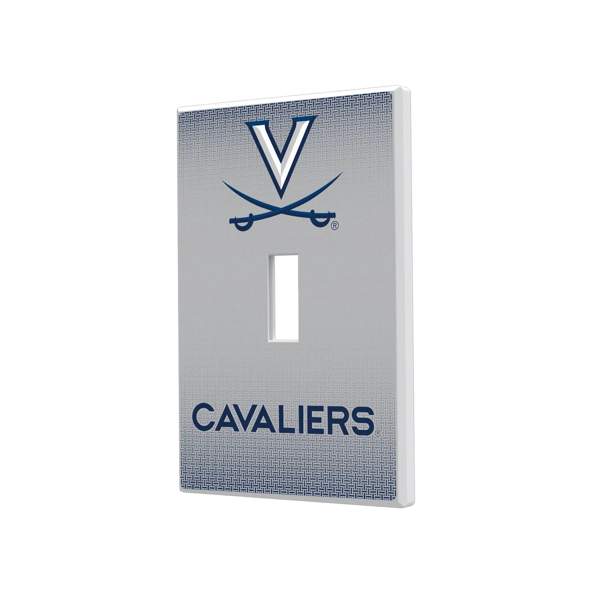 University of Virginia Cavaliers Linen Hidden-Screw Light Switch Plate#Style_Single Toggle