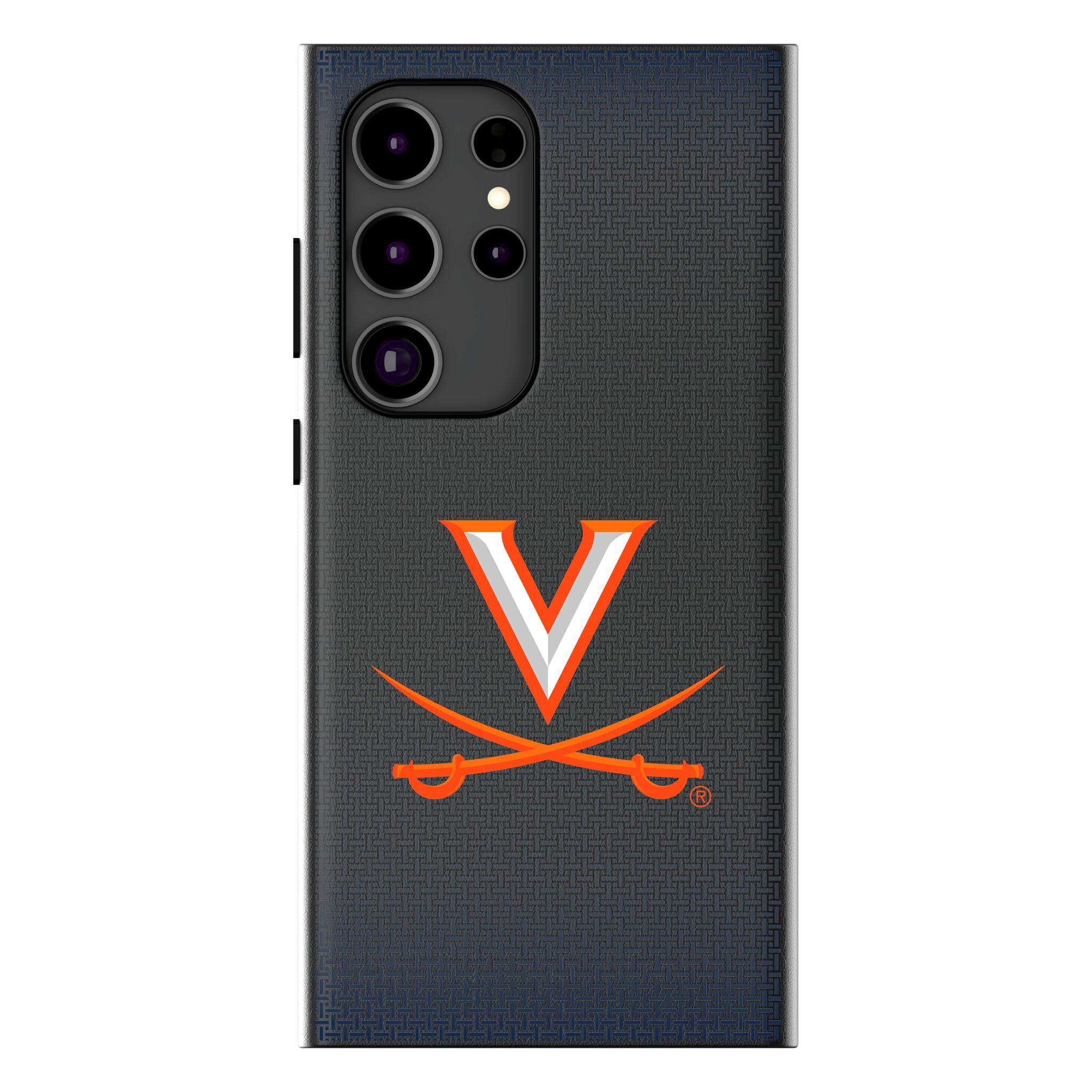 University of Virginia Cavaliers Linen Galaxy MagSafe Compatible Phone Case for Samsung Galaxy