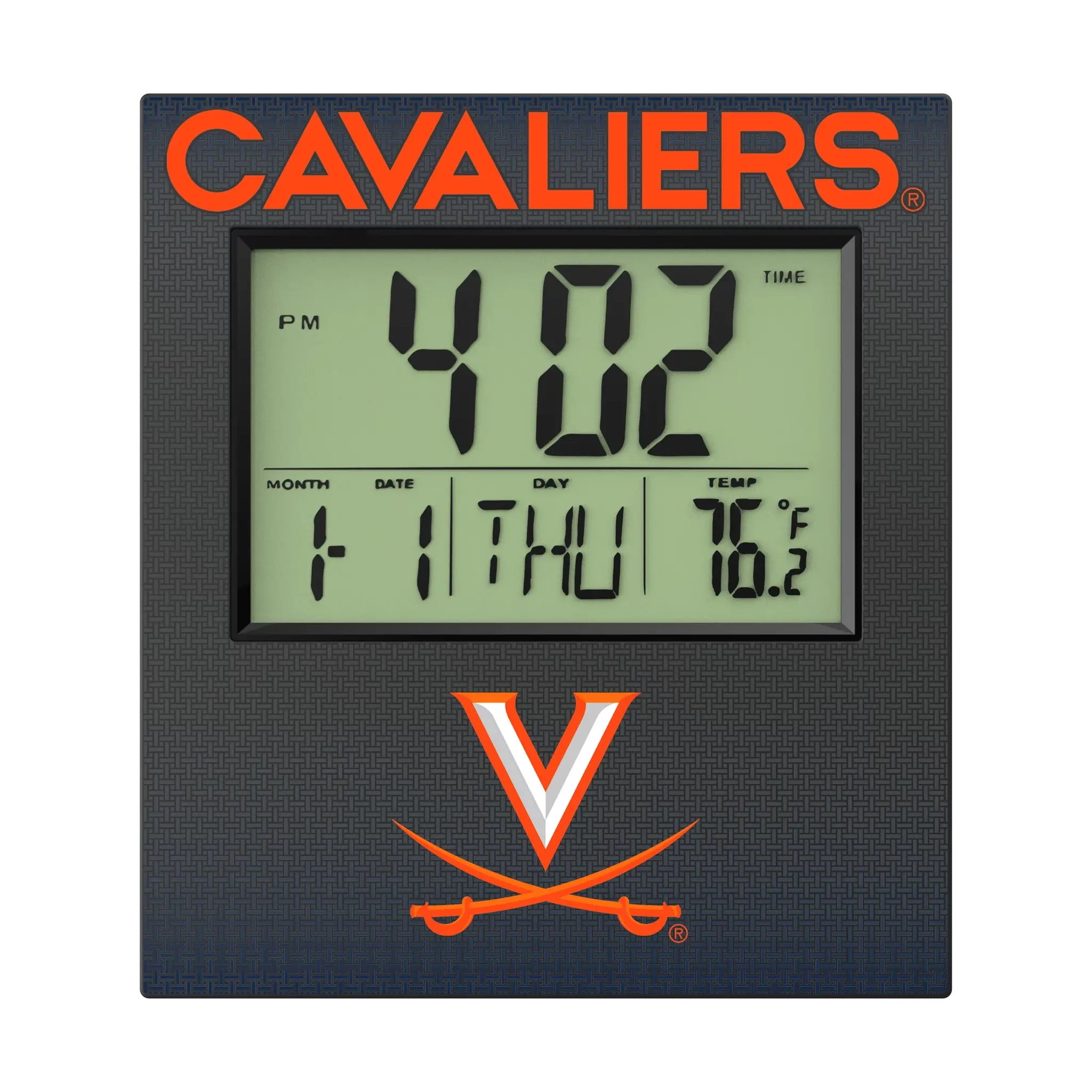 University of Virginia Cavaliers Linen Wall Clock