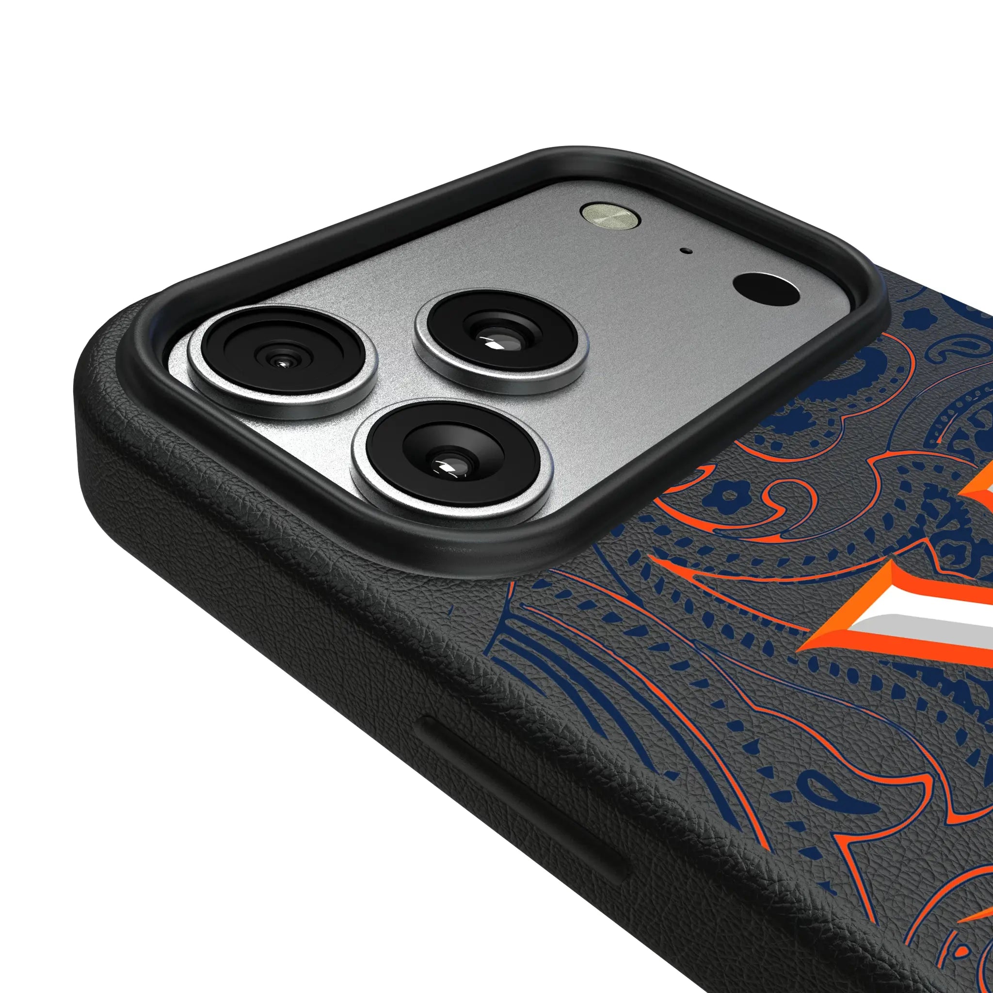 University of Virginia Cavaliers Paisley iPhone MagSafe Compatible Phone Case for Apple iPhone - Detail#Device_iPhone 17 Pro Max
