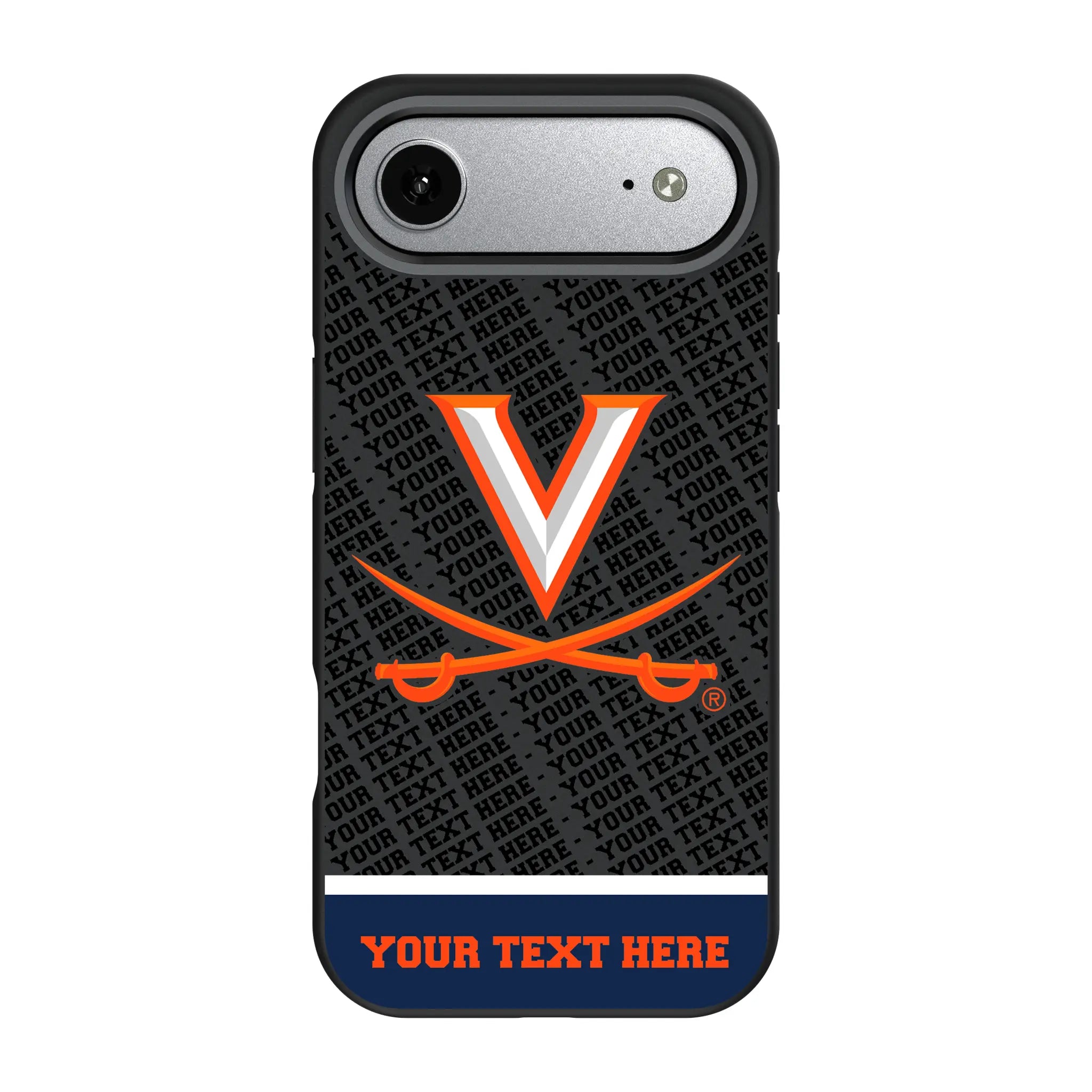 University of Virginia Cavaliers Personalized EndZone Plus iPhone Bump Phone Case for Apple iPhone#Device_iPhone Air