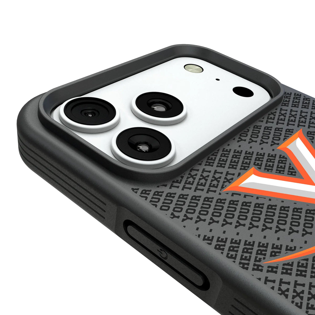 University of Virginia Cavaliers Personalized EndZone Plus iPhone Bump Phone Case for Apple iPhone - Detail#Device_iPhone 18 Pro Max