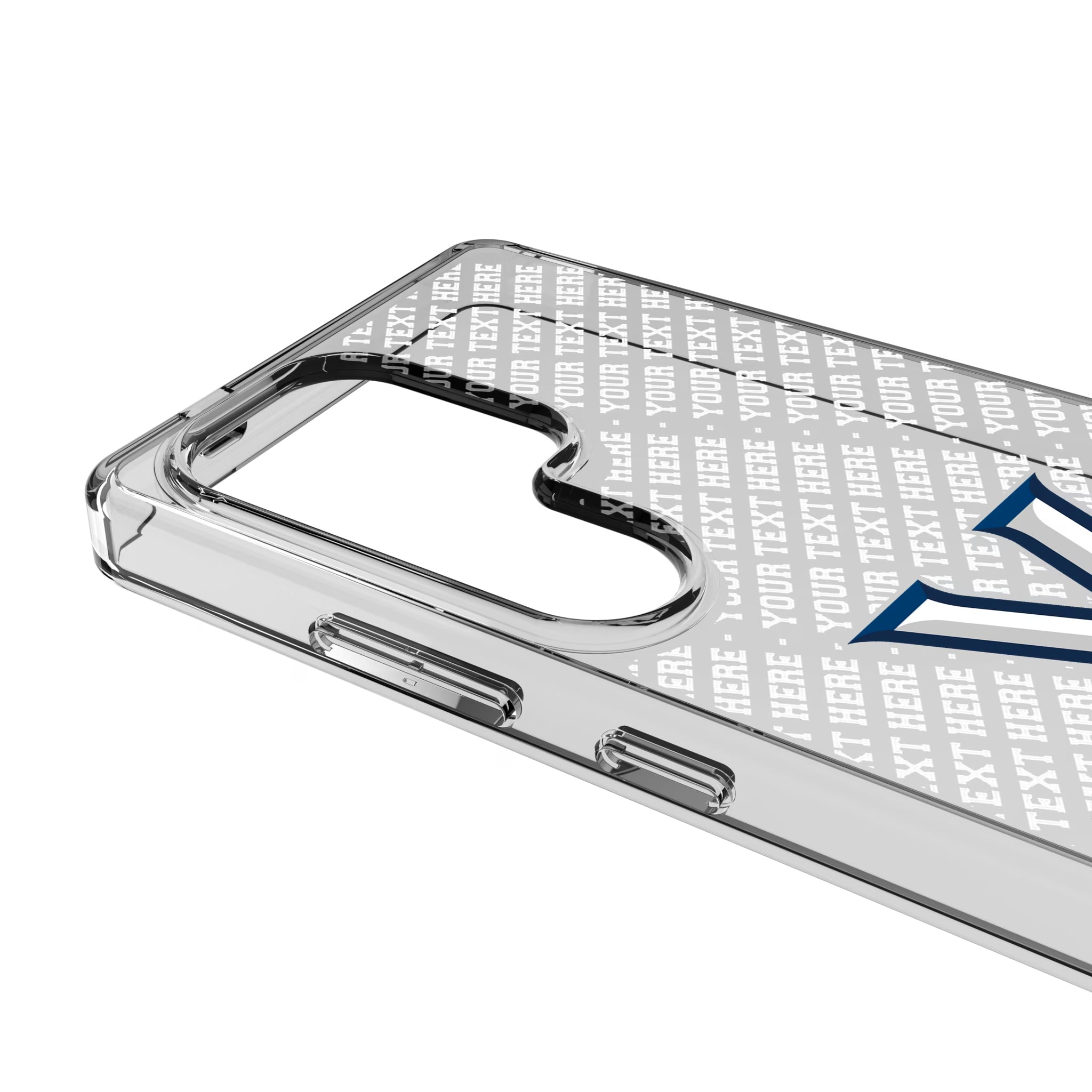 University of Virginia Cavaliers Personalized EndZone Plus Galaxy Clear Phone Case for Samsung Galaxy - Detail
