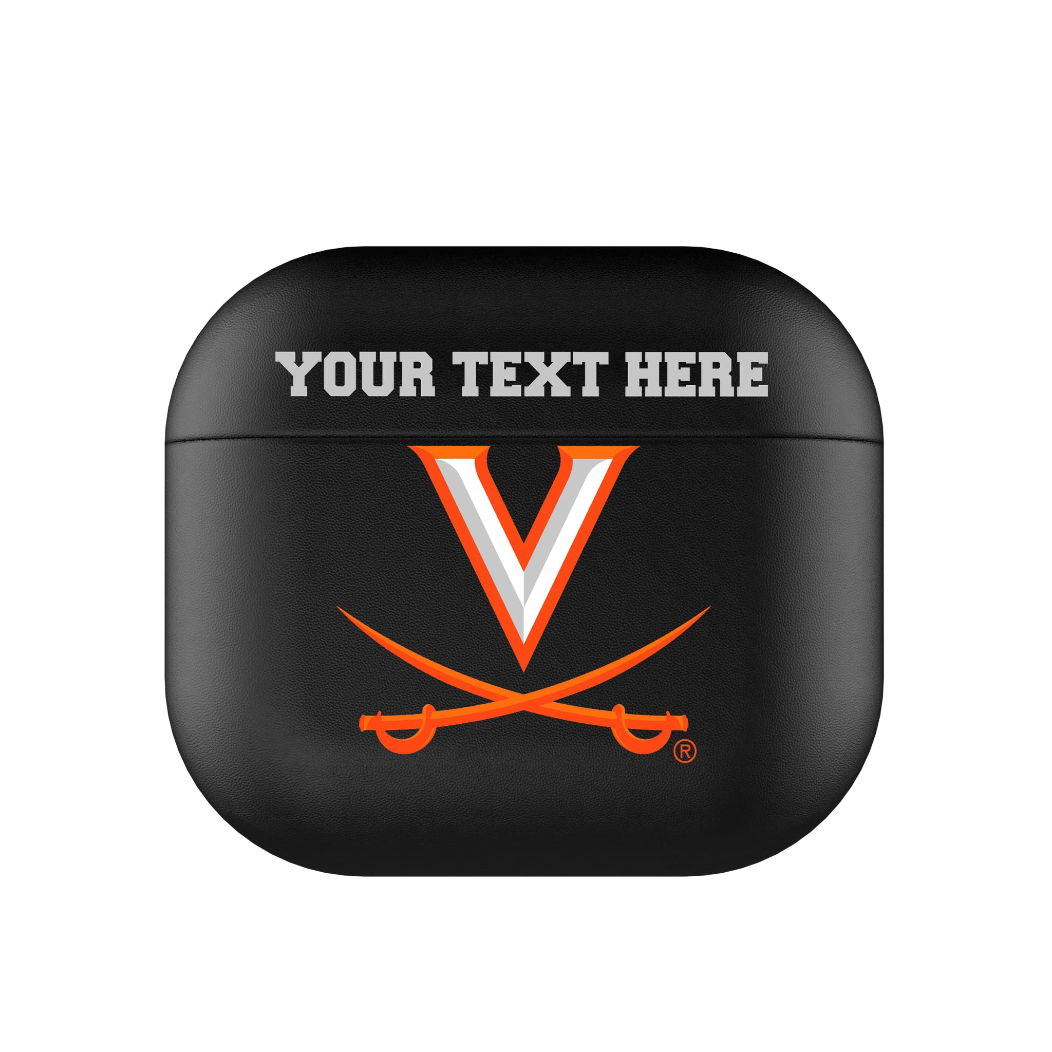 University of Virginia Cavaliers Personalized Insignia AirPods AirPod Case Cover#Device_AirPods 3rd Gen
