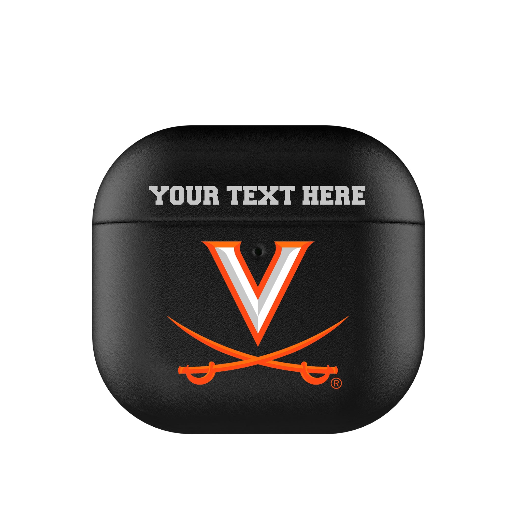 University of Virginia Cavaliers Personalized Insignia AirPods AirPod Case Cover#Device_AirPods 4