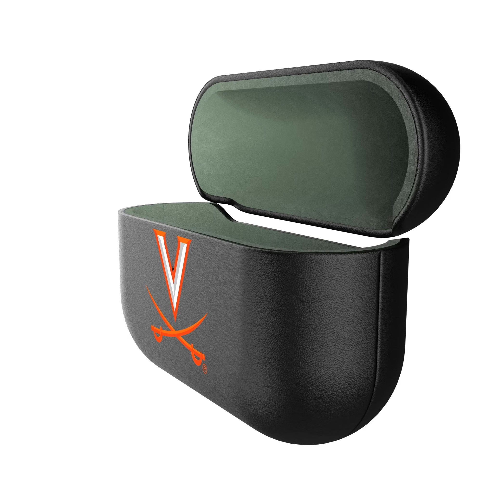 University of Virginia Cavaliers Personalized Insignia AirPods AirPod Case Cover - Isometric View#Device_AirPods Pro 1st Gen