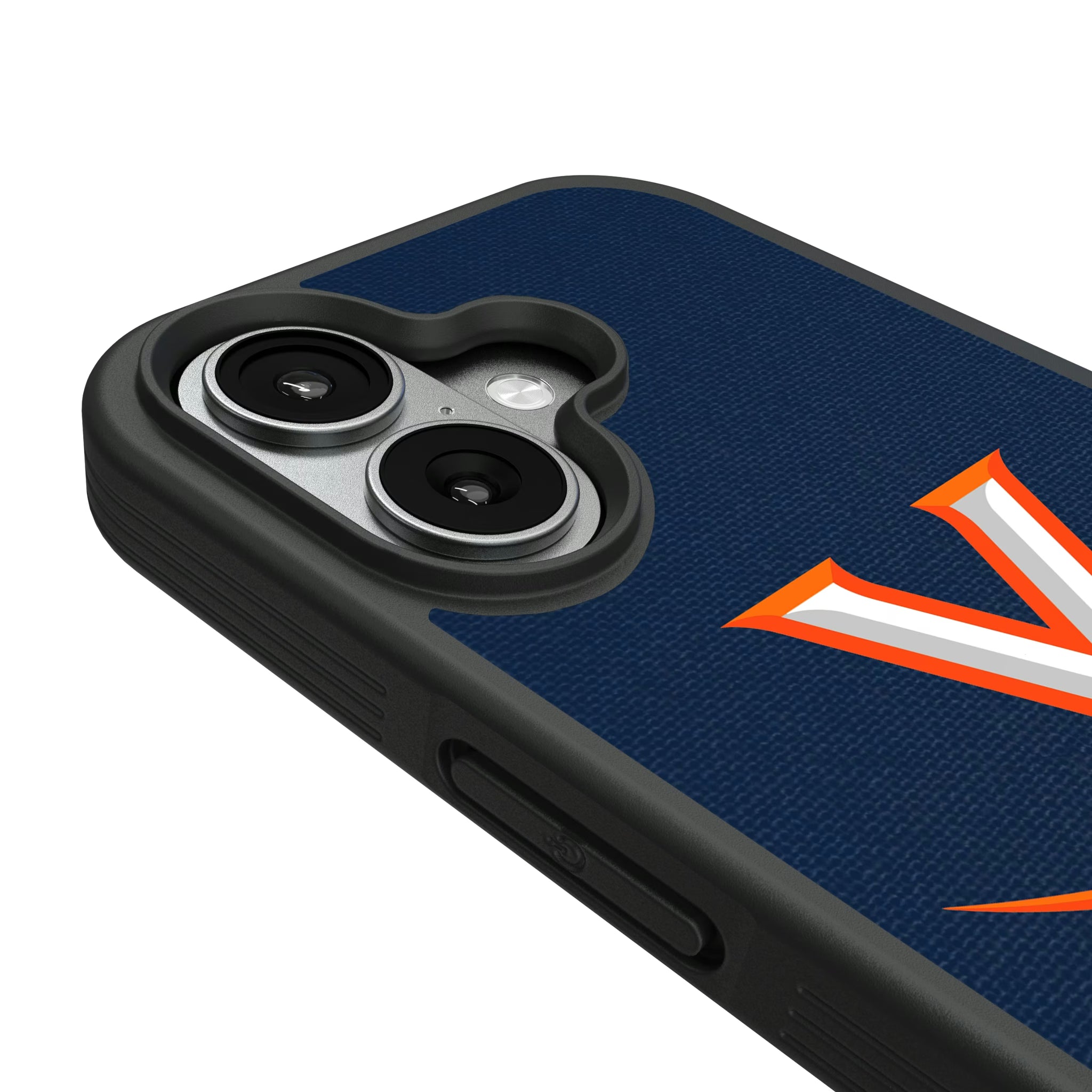 University of Virginia Cavaliers Personalized Stripe iPhone Bump Phone Case for Apple iPhone - Detail#Device_iPhone 17
