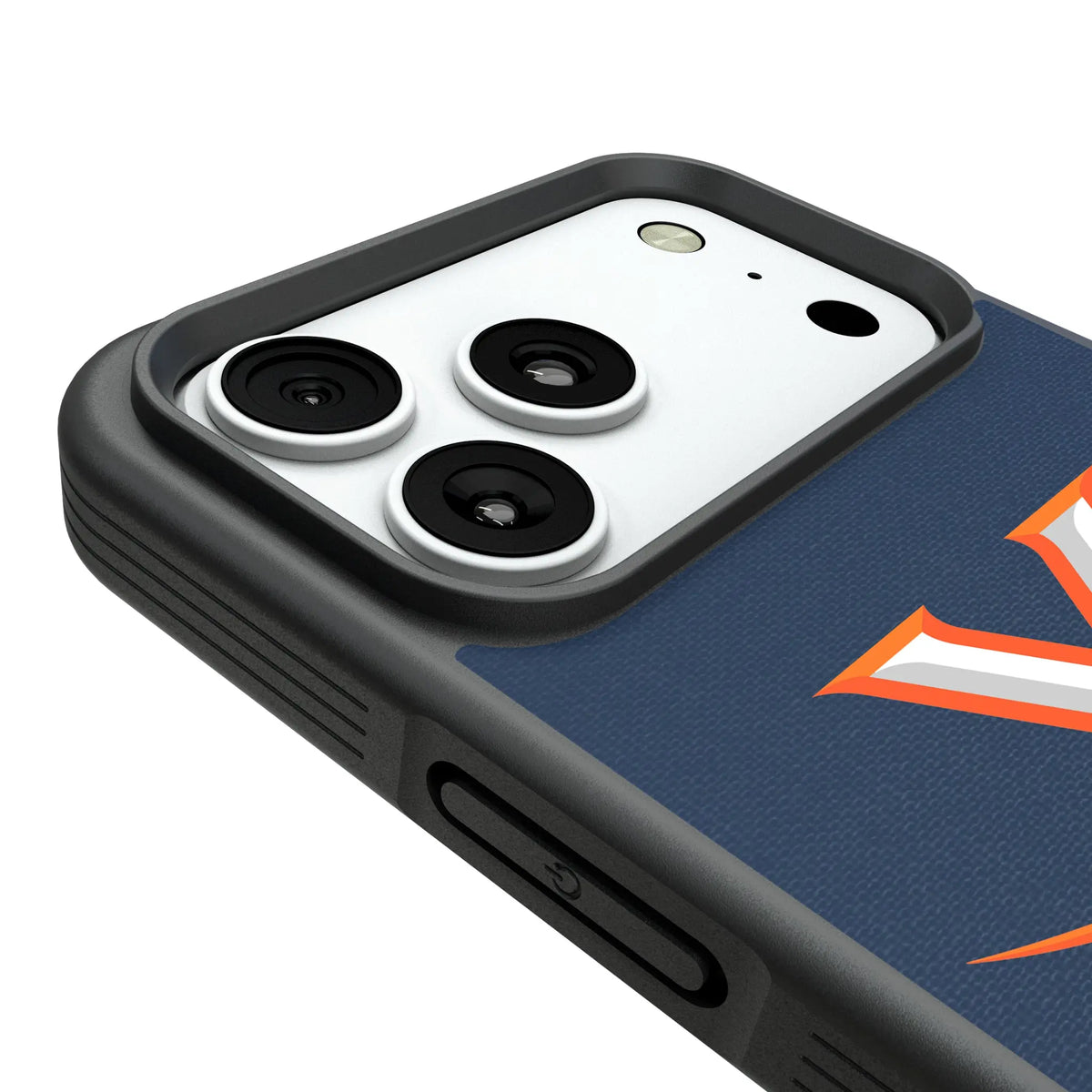 University of Virginia Cavaliers Personalized Stripe iPhone Bump Phone Case for Apple iPhone - Detail#Device_iPhone 18 Pro Max