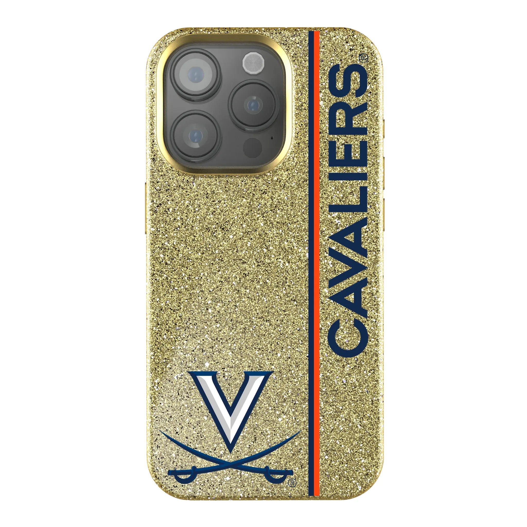 University of Virginia Cavaliers Sidebar iPhone Bling Phone Case for Apple iPhone