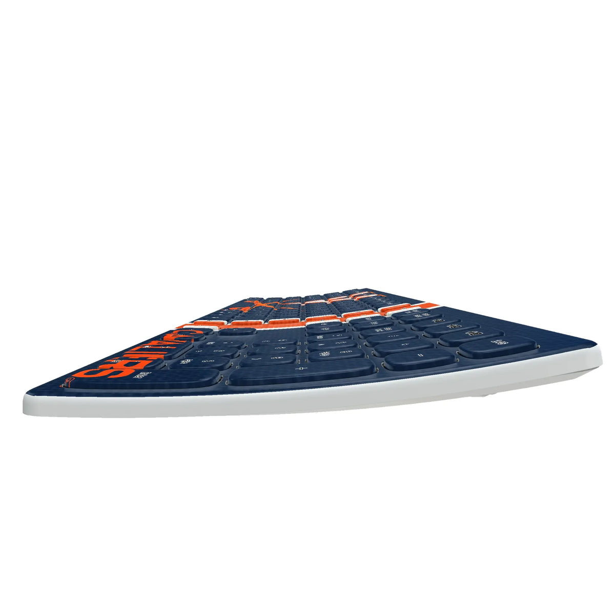 University of Virginia Cavaliers Stripe KKB605 Curved Wireless Keyboard