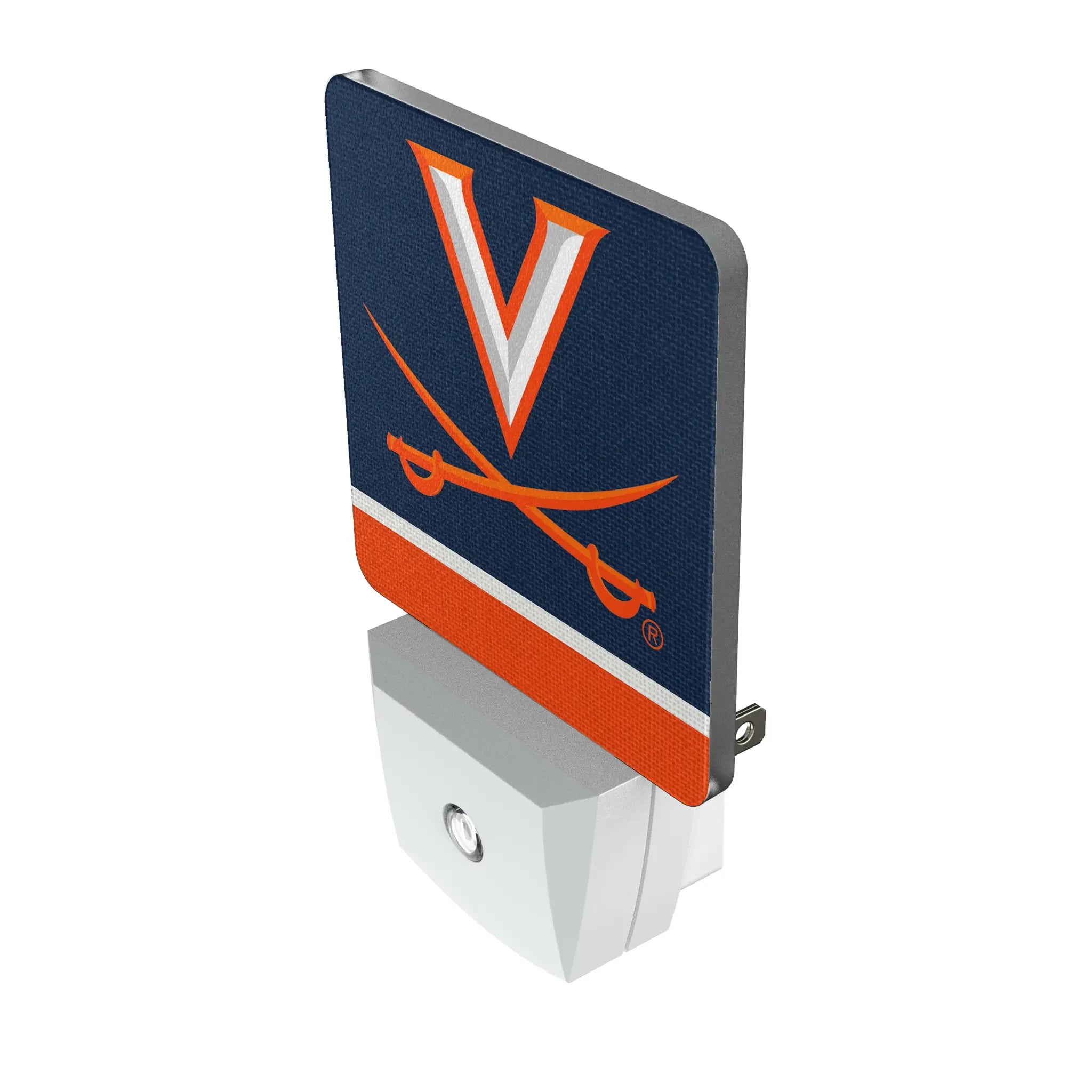 University of Virginia Cavaliers Stripe Night Light 2-Pack - Isometric View