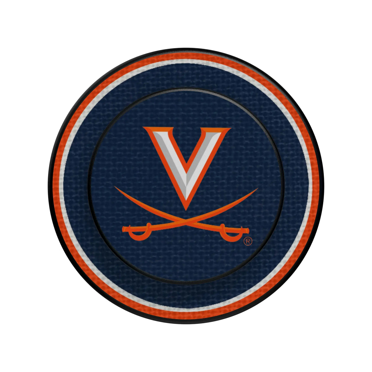 University of Virginia Cavaliers Stripe Popsockets Round Magnetic