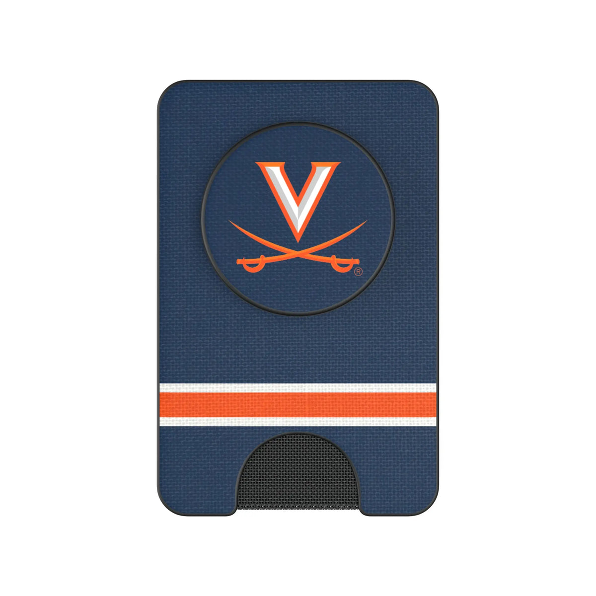 University of Virginia Cavaliers Stripe Popsockets Wallet Magnetic