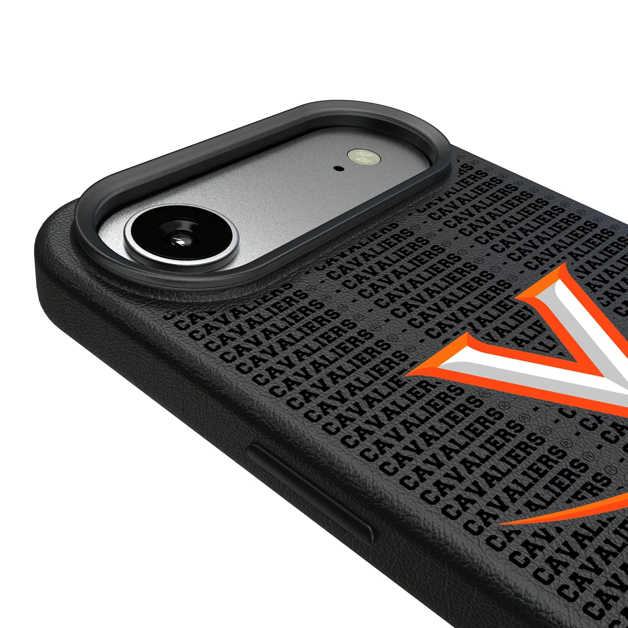 University of Virginia Cavaliers Text Backdrop iPhone MagSafe Compatible Phone Case for Apple iPhone - Detail#Device_iPhone Air
