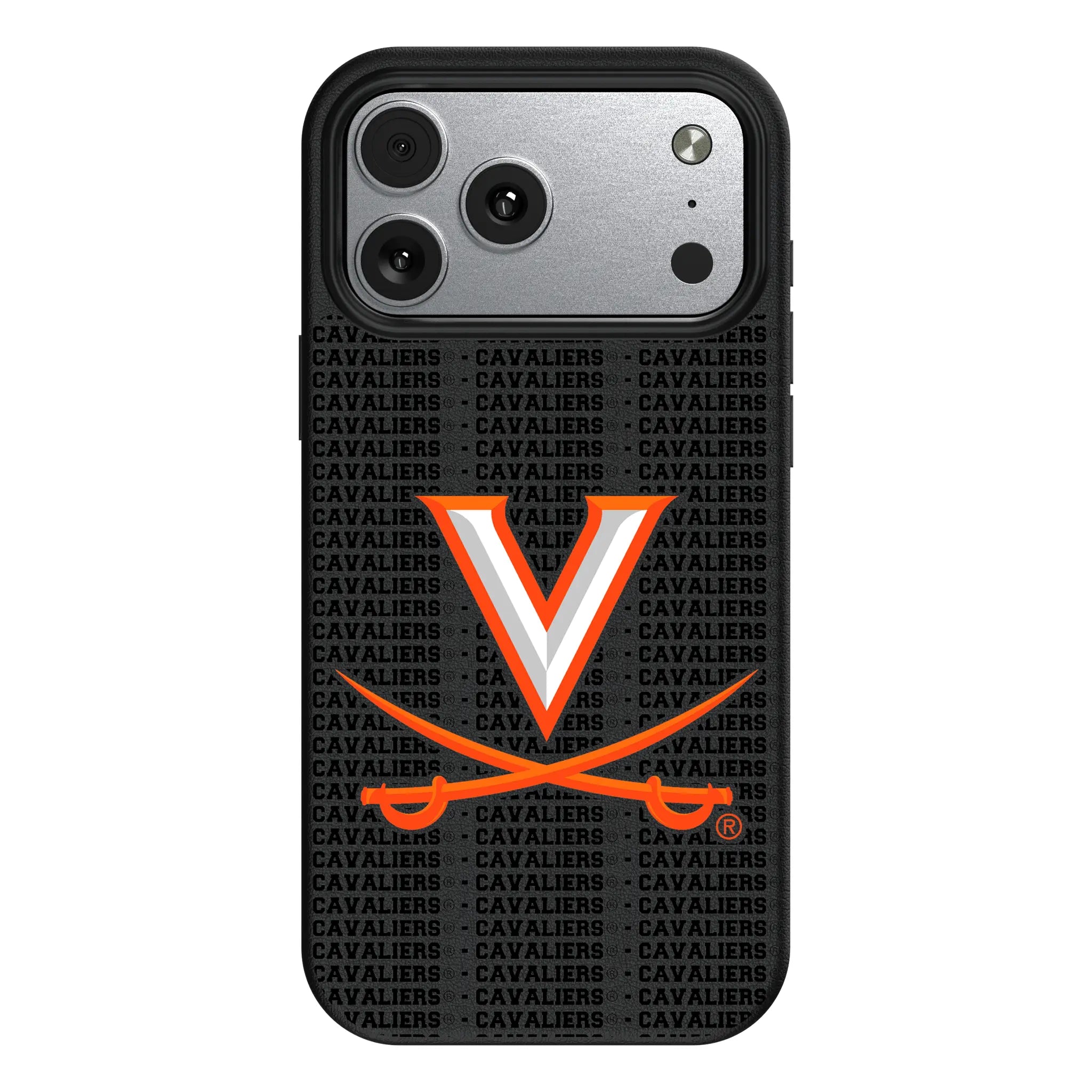 University of Virginia Cavaliers Text Backdrop iPhone MagSafe Compatible Phone Case for Apple iPhone#Device_iPhone 17 Pro Max