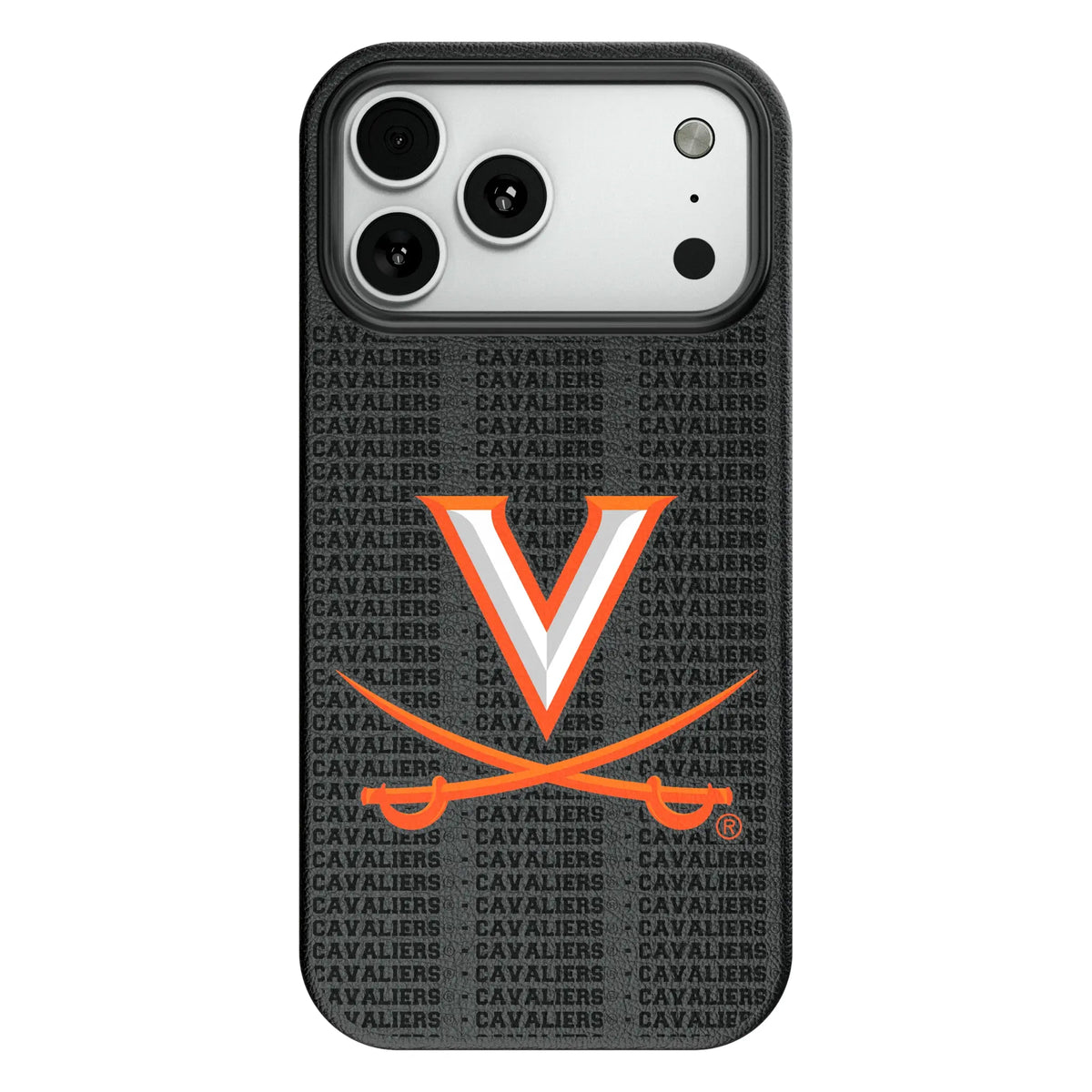 University of Virginia Cavaliers Text Backdrop MagSafe Compatible Phone Case for Apple iPhone