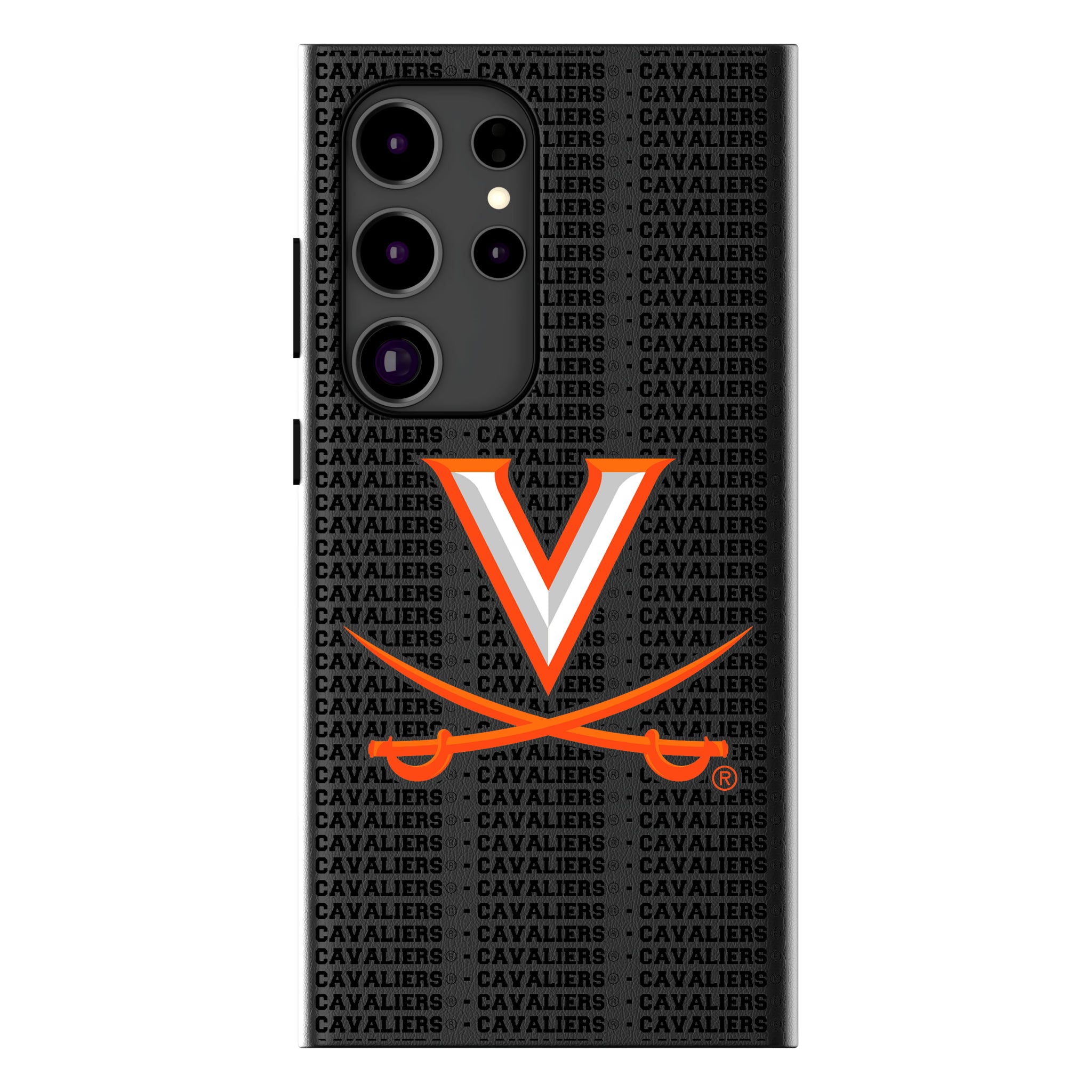 University of Virginia Cavaliers Text Backdrop Galaxy MagSafe Compatible Phone Case for Samsung Galaxy
